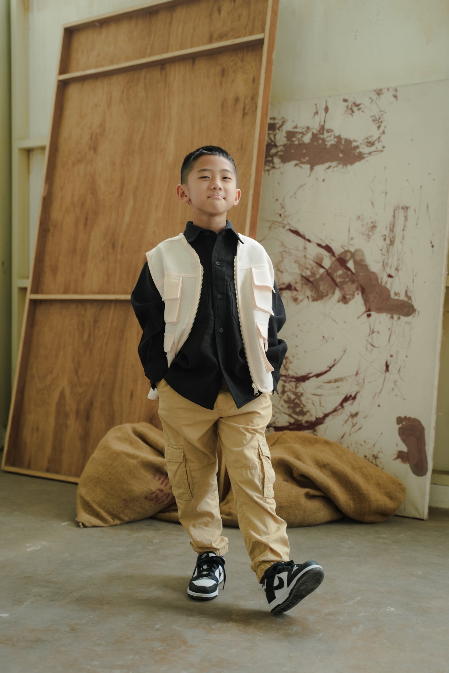 ARKET VEST JR IN CANOLLI