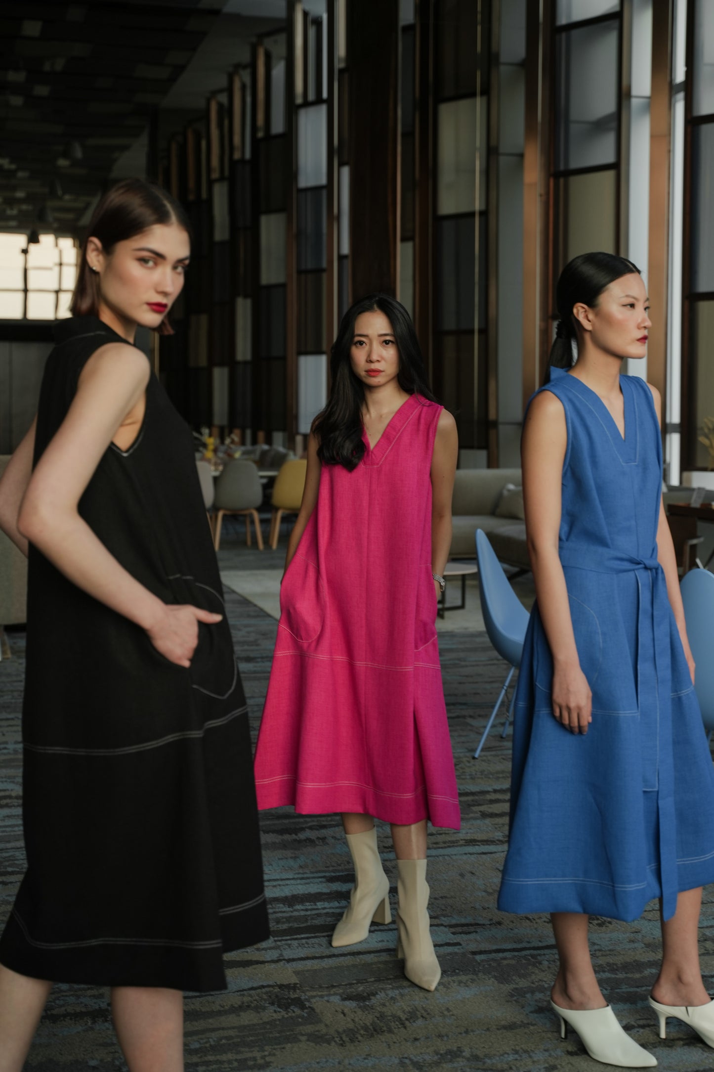 DANIELLE DRESS CABARET PINK