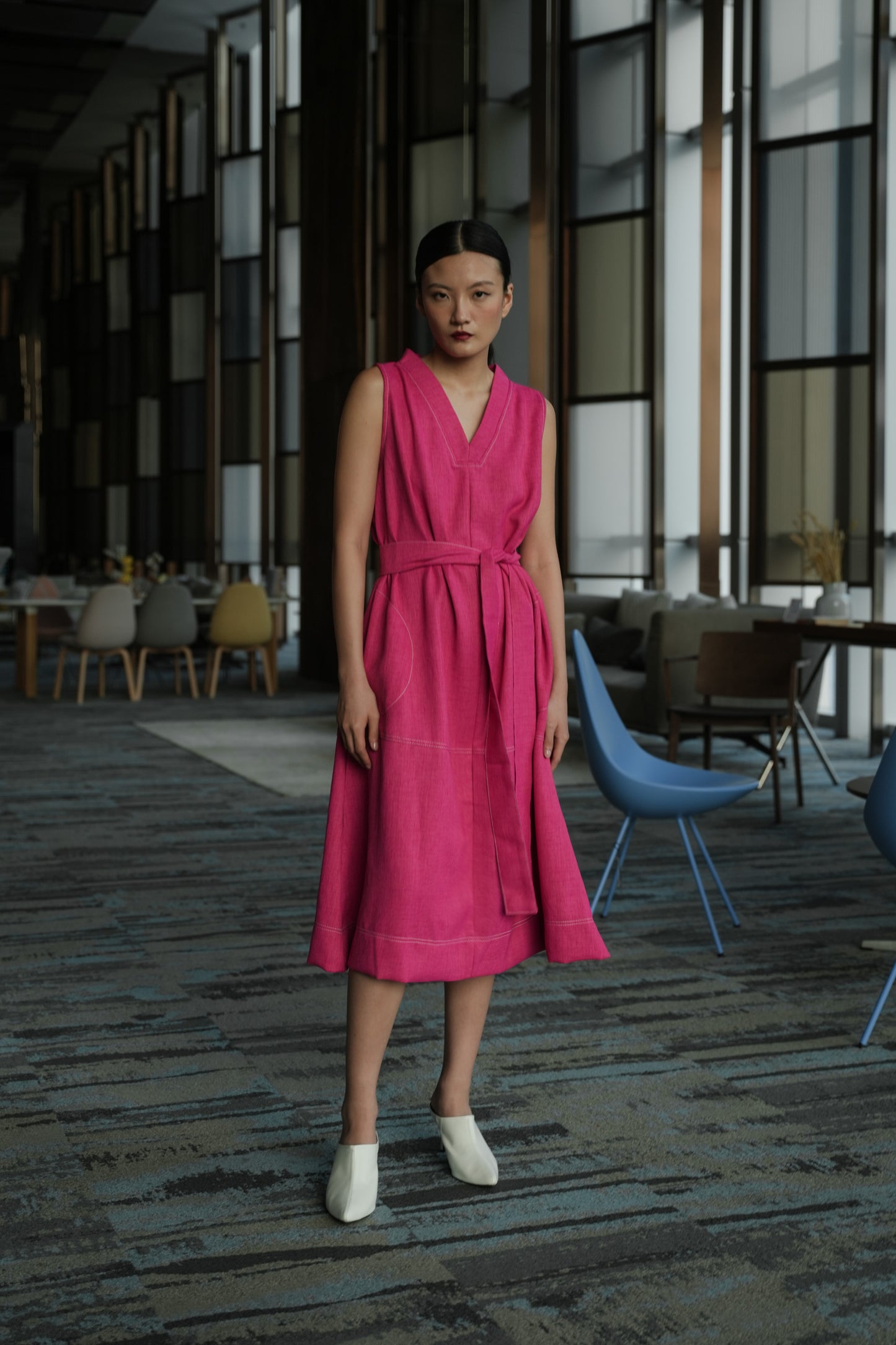 DANIELLE DRESS CABARET PINK