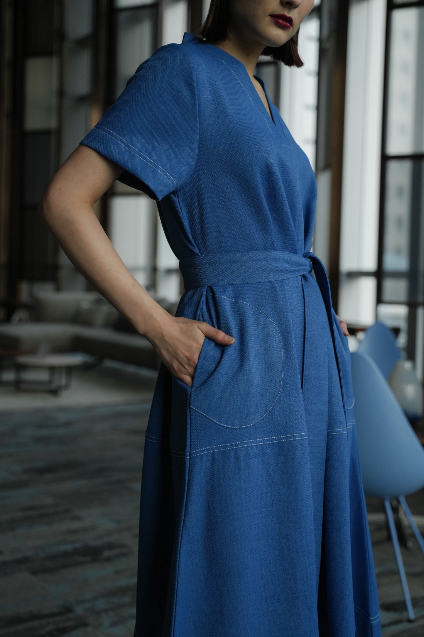 DANIELLE DRESS STUNNING BLUE