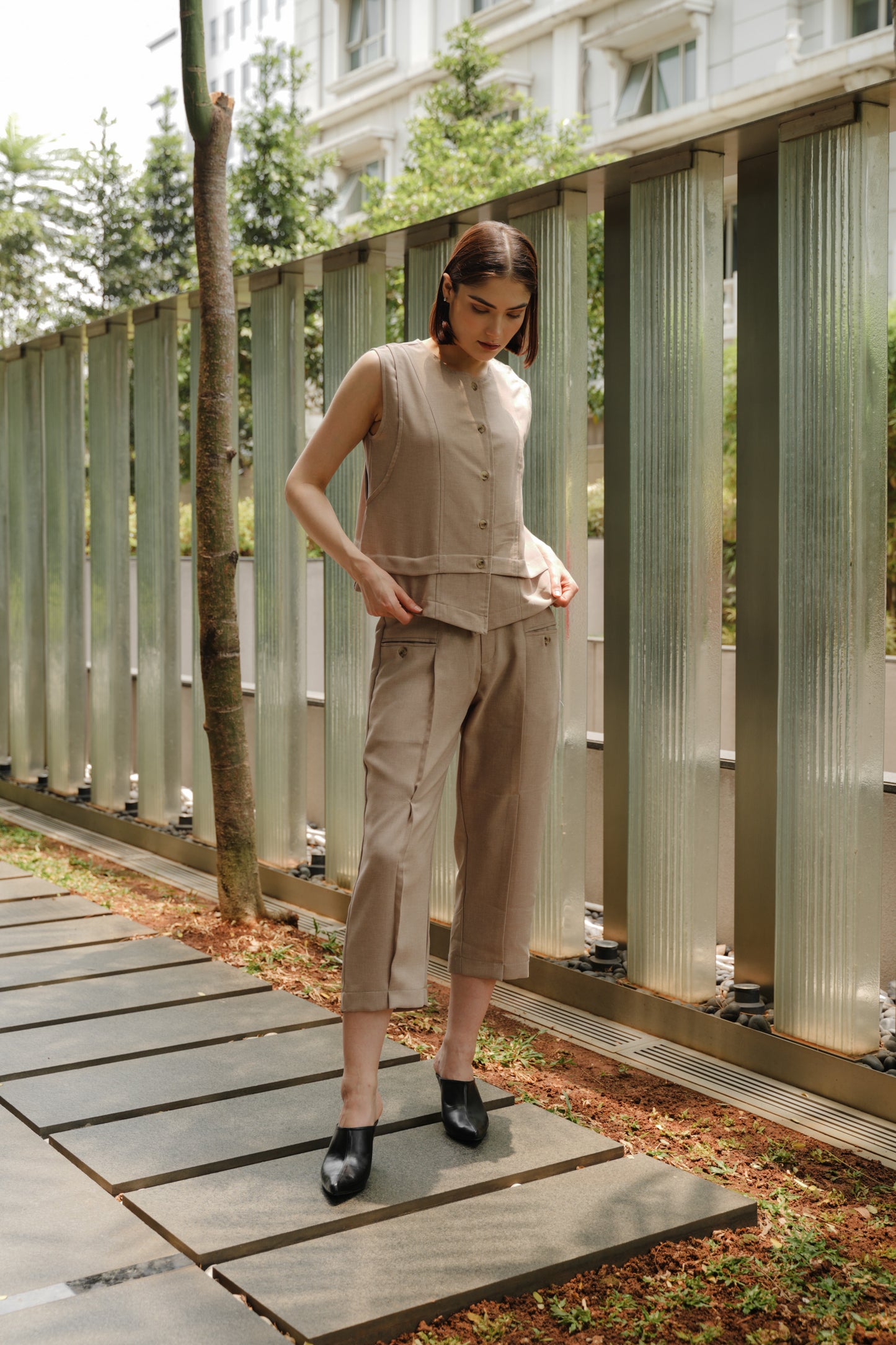 CARETTE PANT IN GRANOLA
