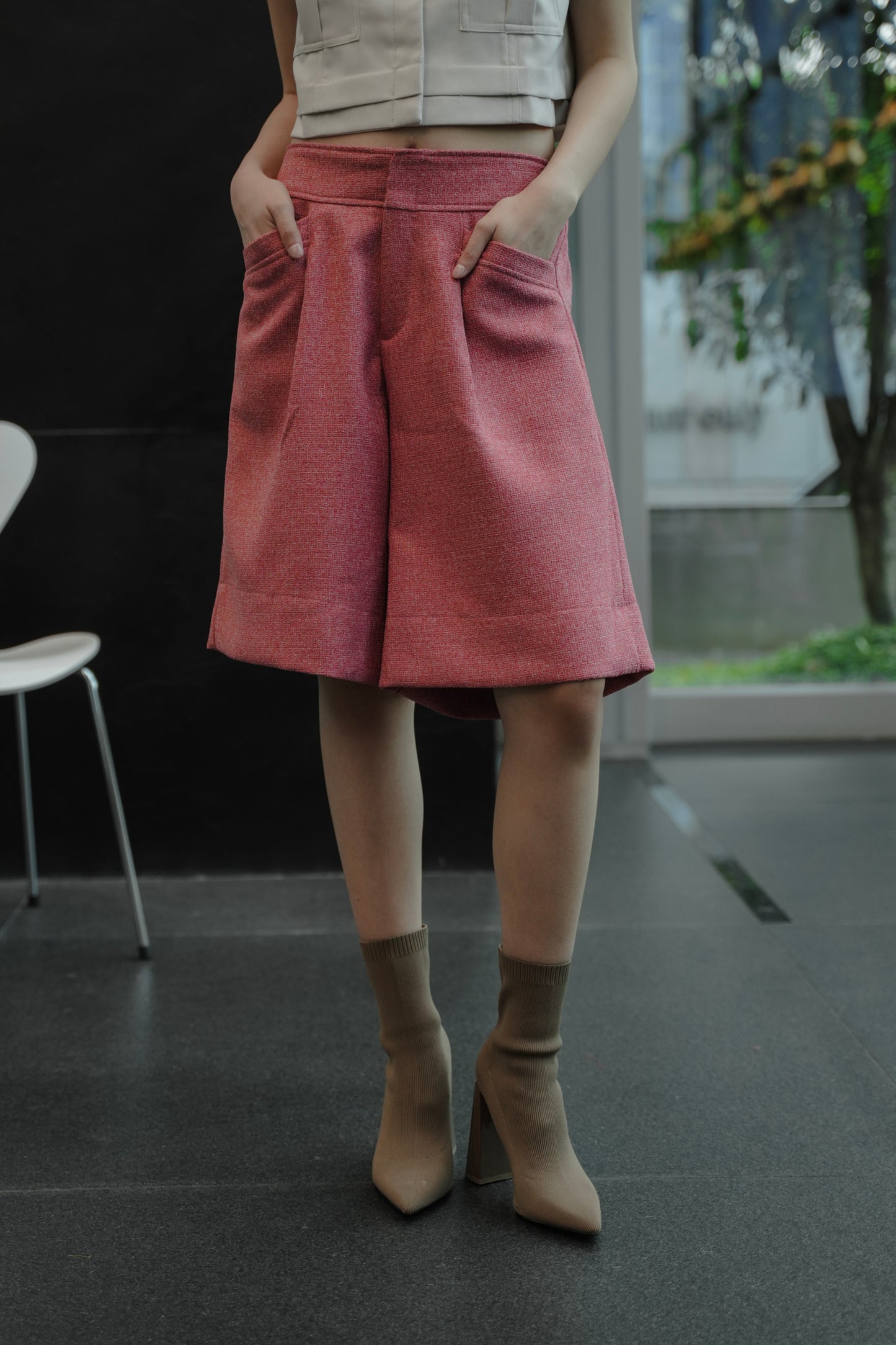 SUKI PANTS IN POPPY LILY