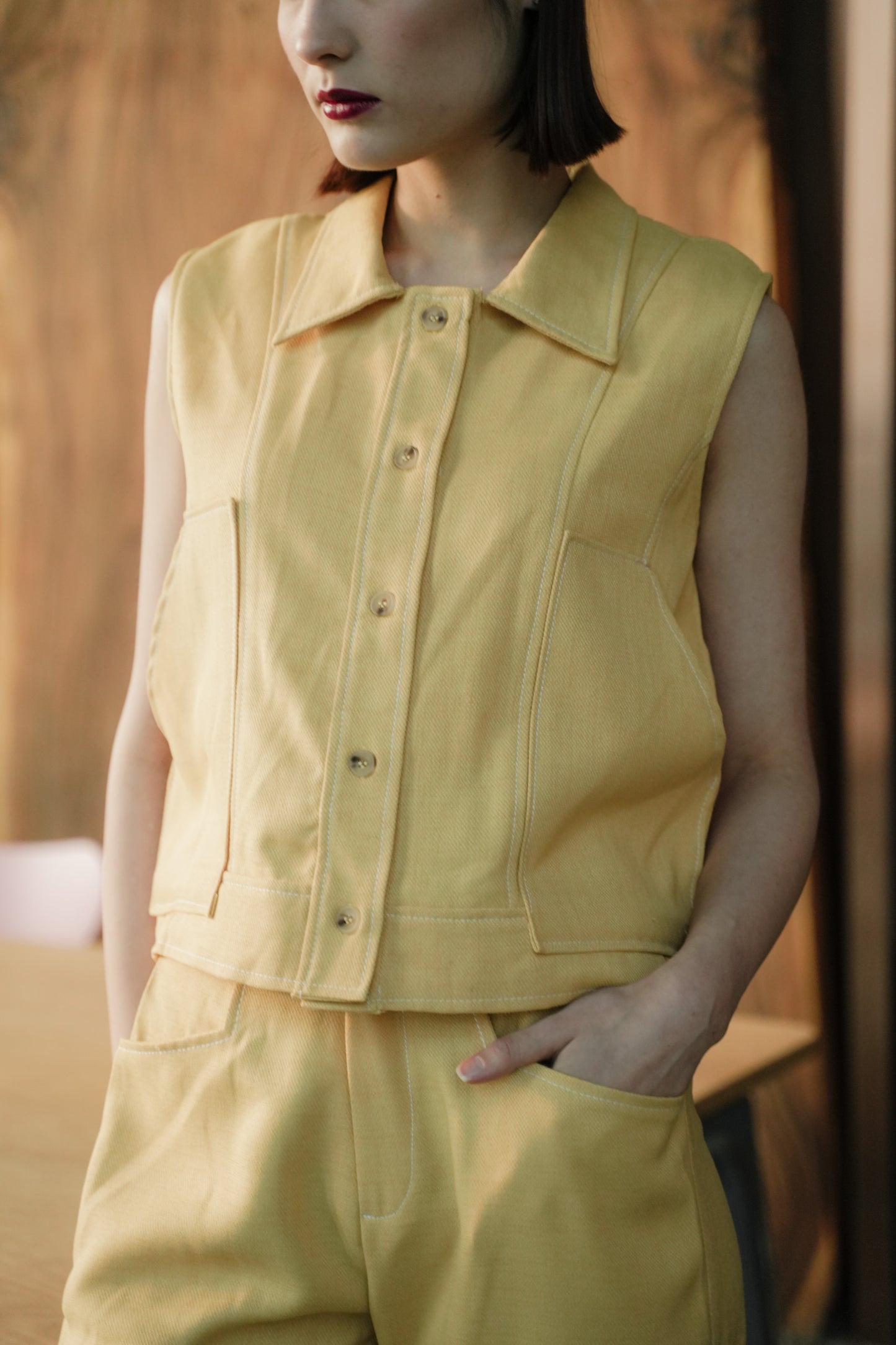 HERA TOP IN LIMONCELLO