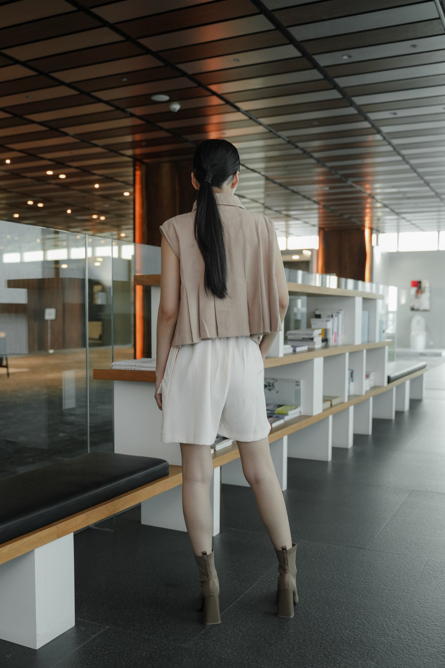 MAMEYA TOP IN LATTE