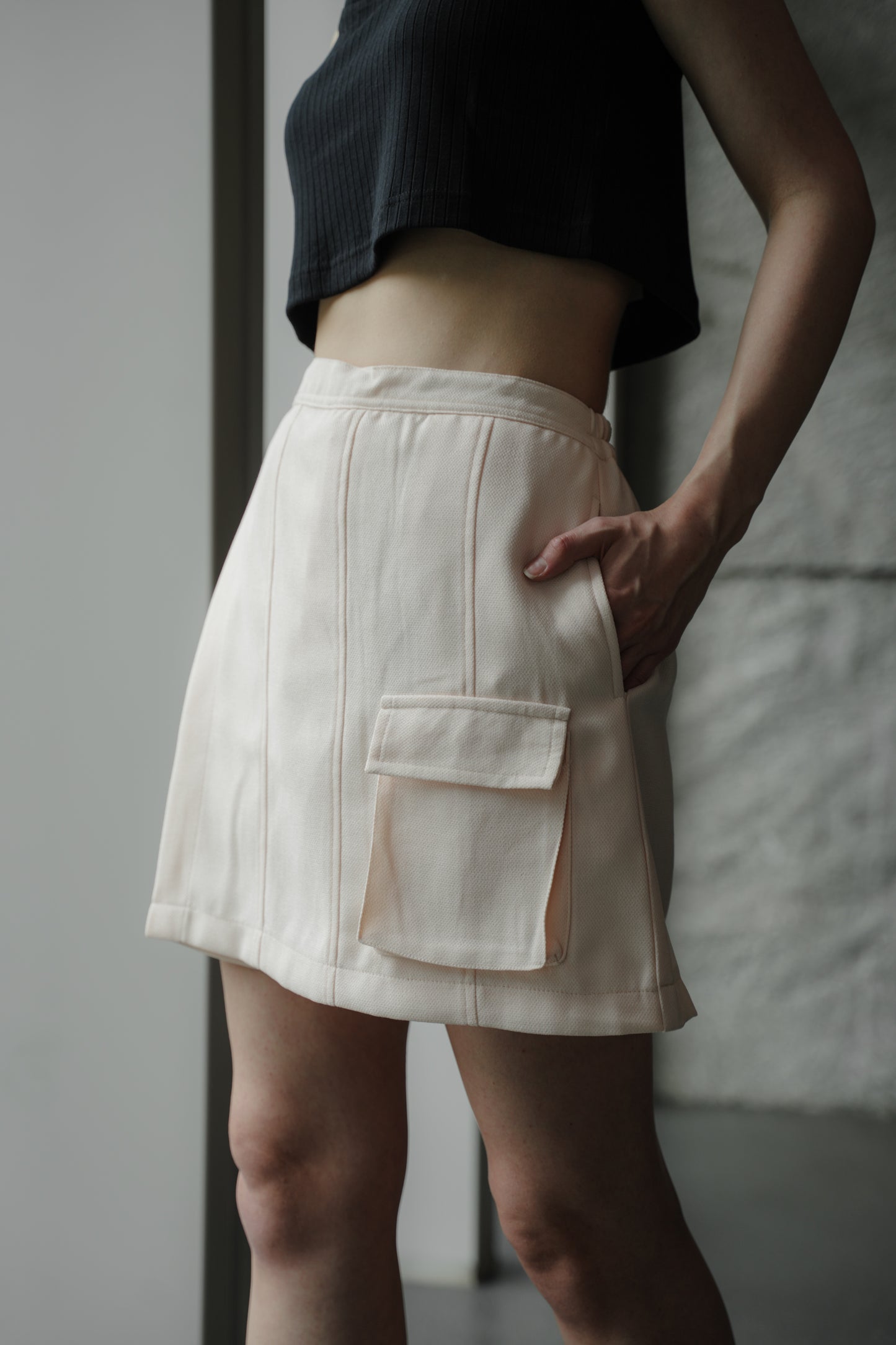 NOUCHI SKORT IN CANOLLI