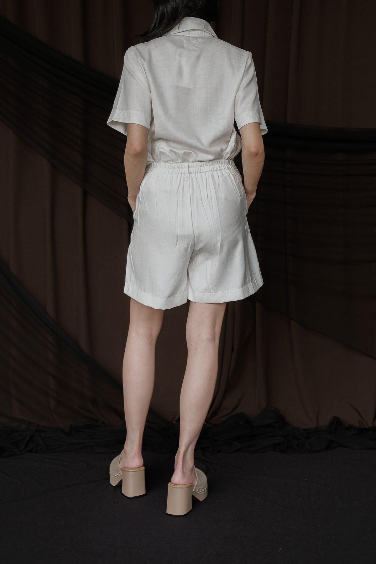 NEW BIJOU PANT IN PEARL WHITE