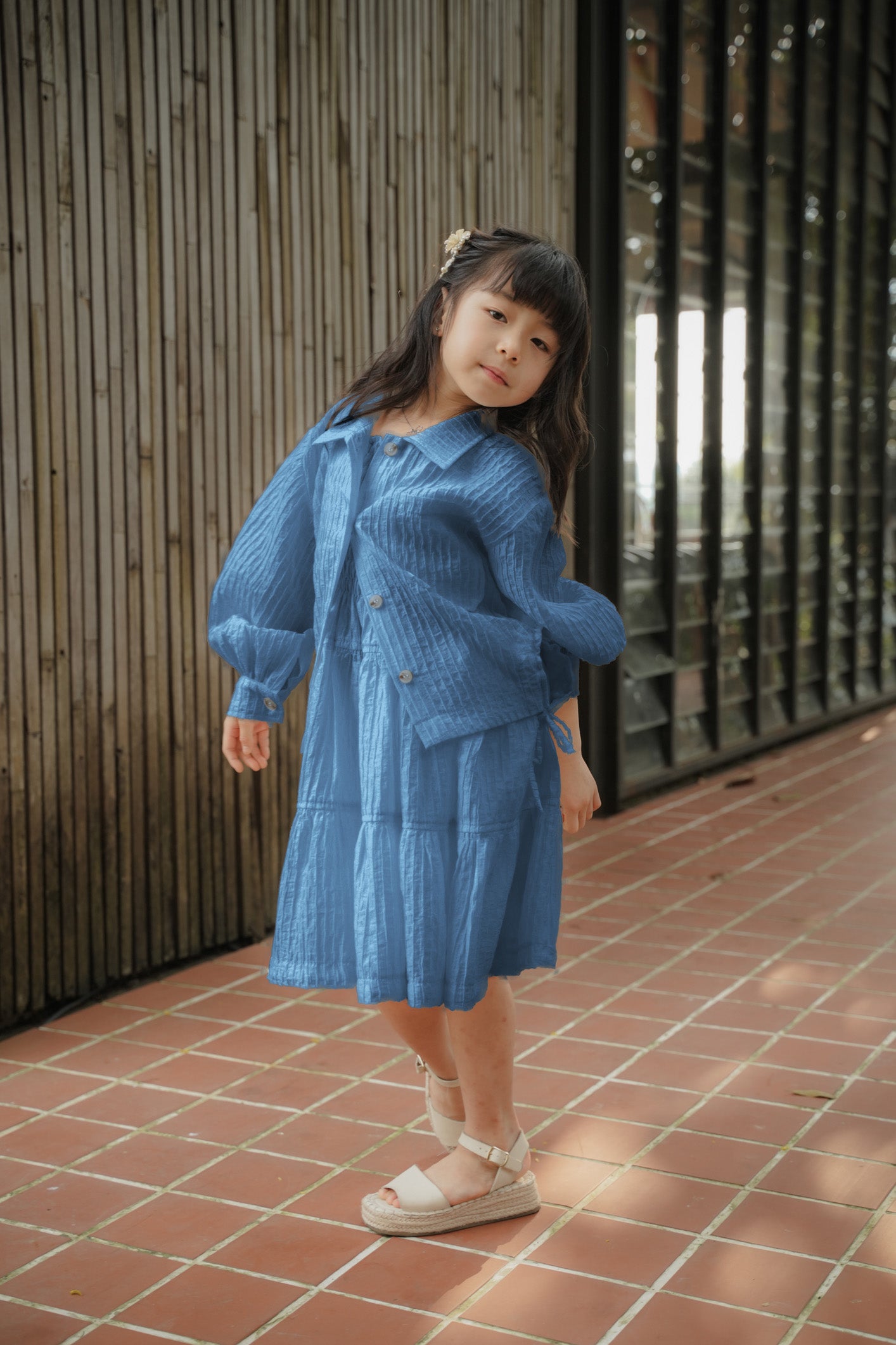 SET - MINI HAEIN JIWOON BLUE LILY