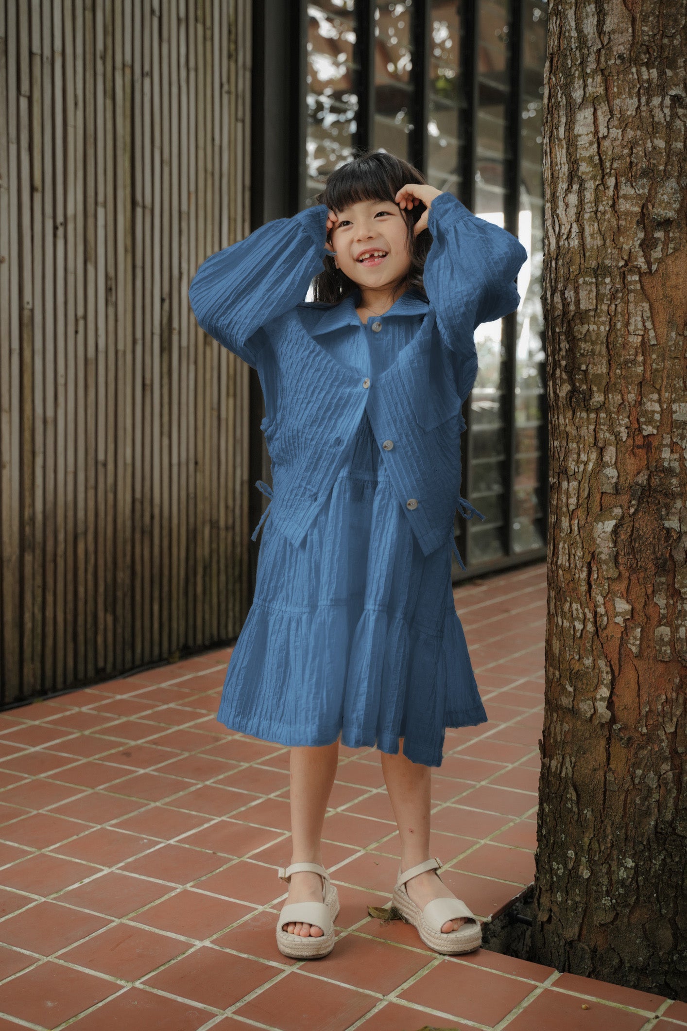 SET - MINI HAEIN JIWOON BLUE LILY