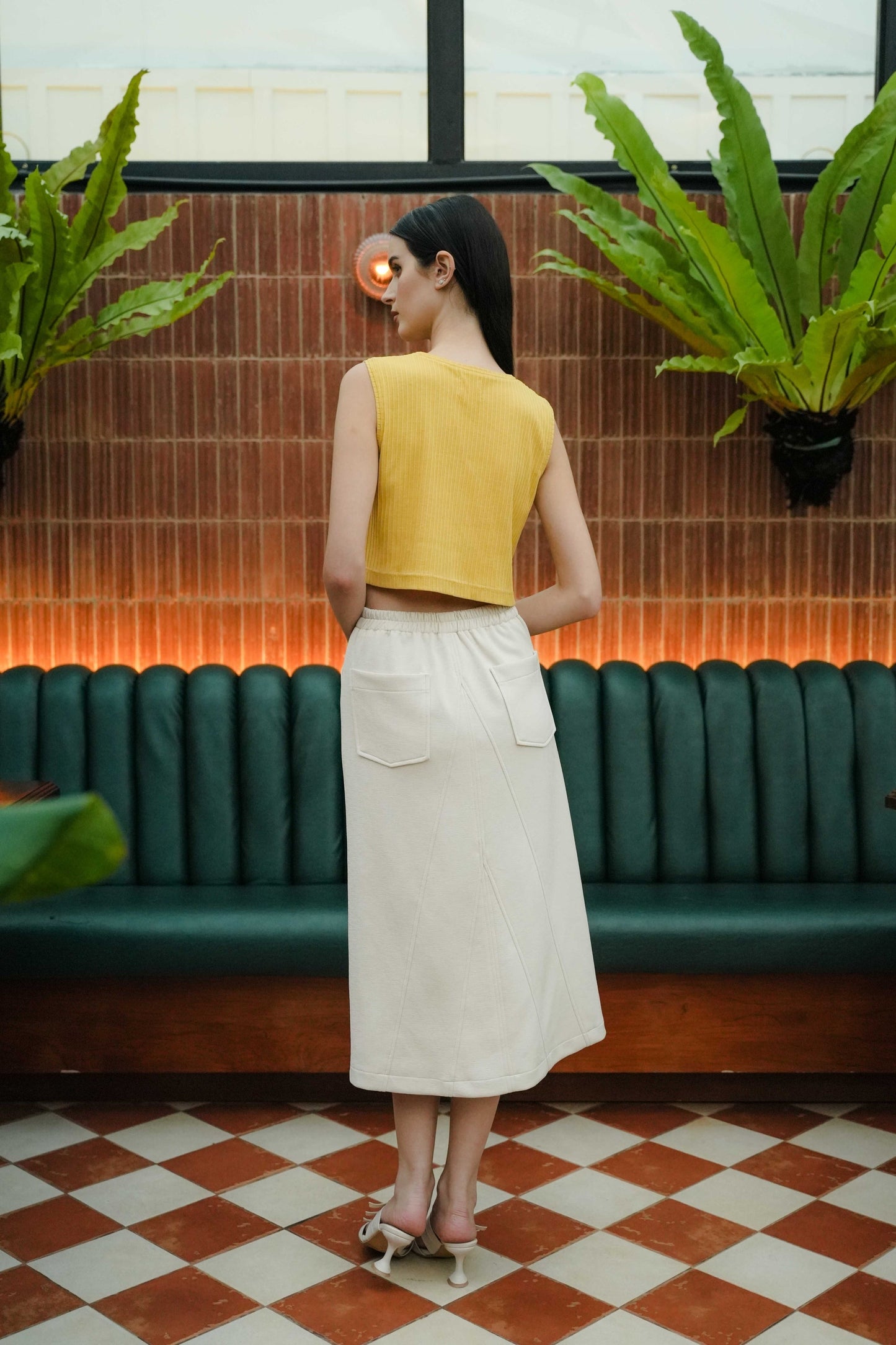 DEFECT 15% - OPHELIE SKIRT IN CHEESECAKE