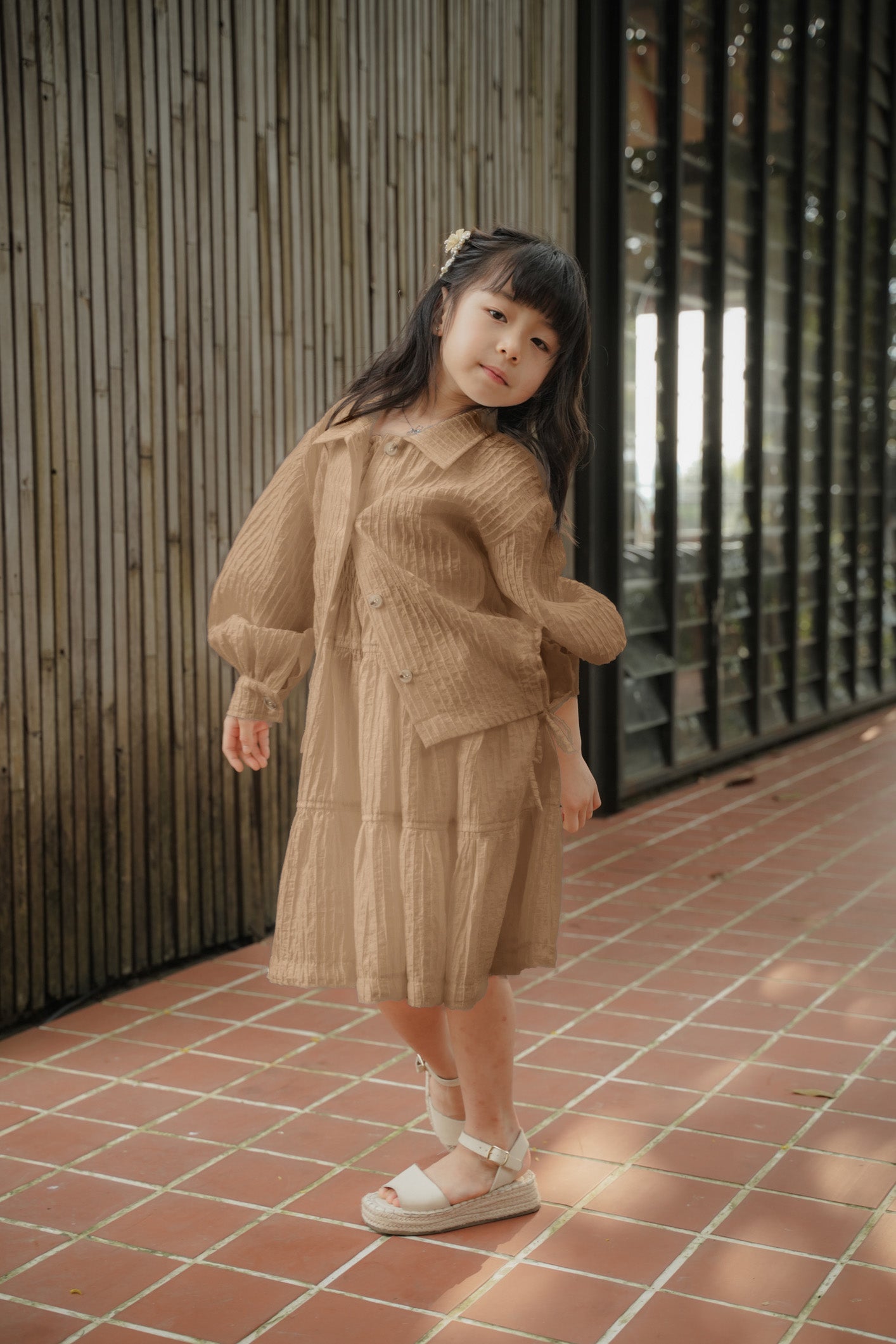 SET - MINI HAEIN JIWOON CHESTNUT