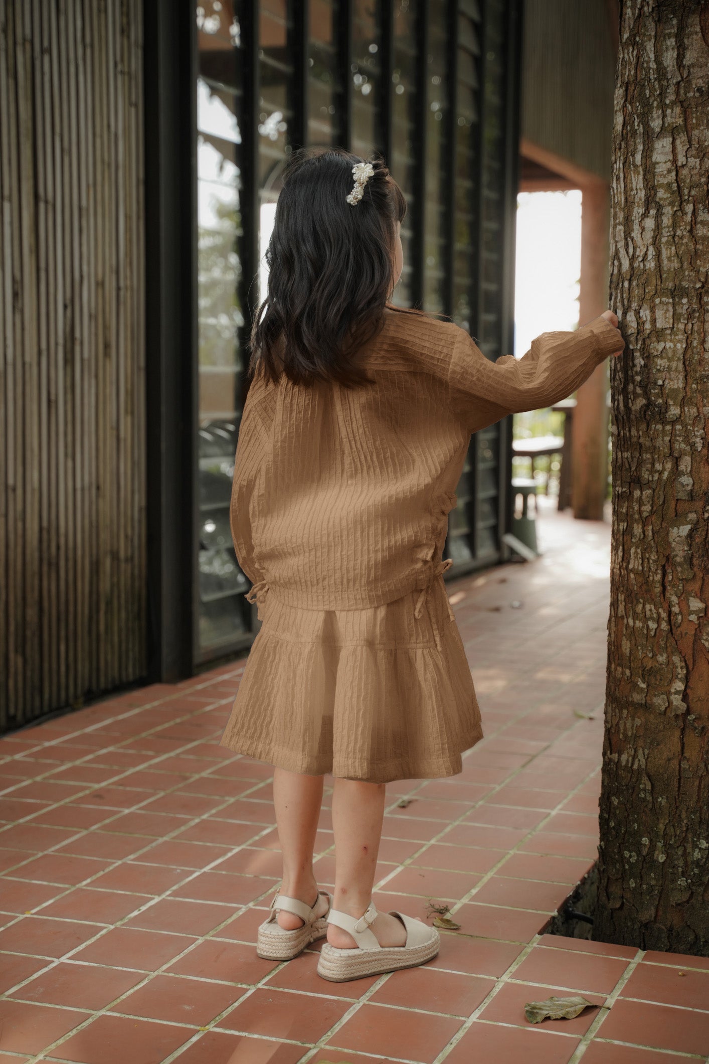 SET - MINI HAEIN JIWOON CHESTNUT