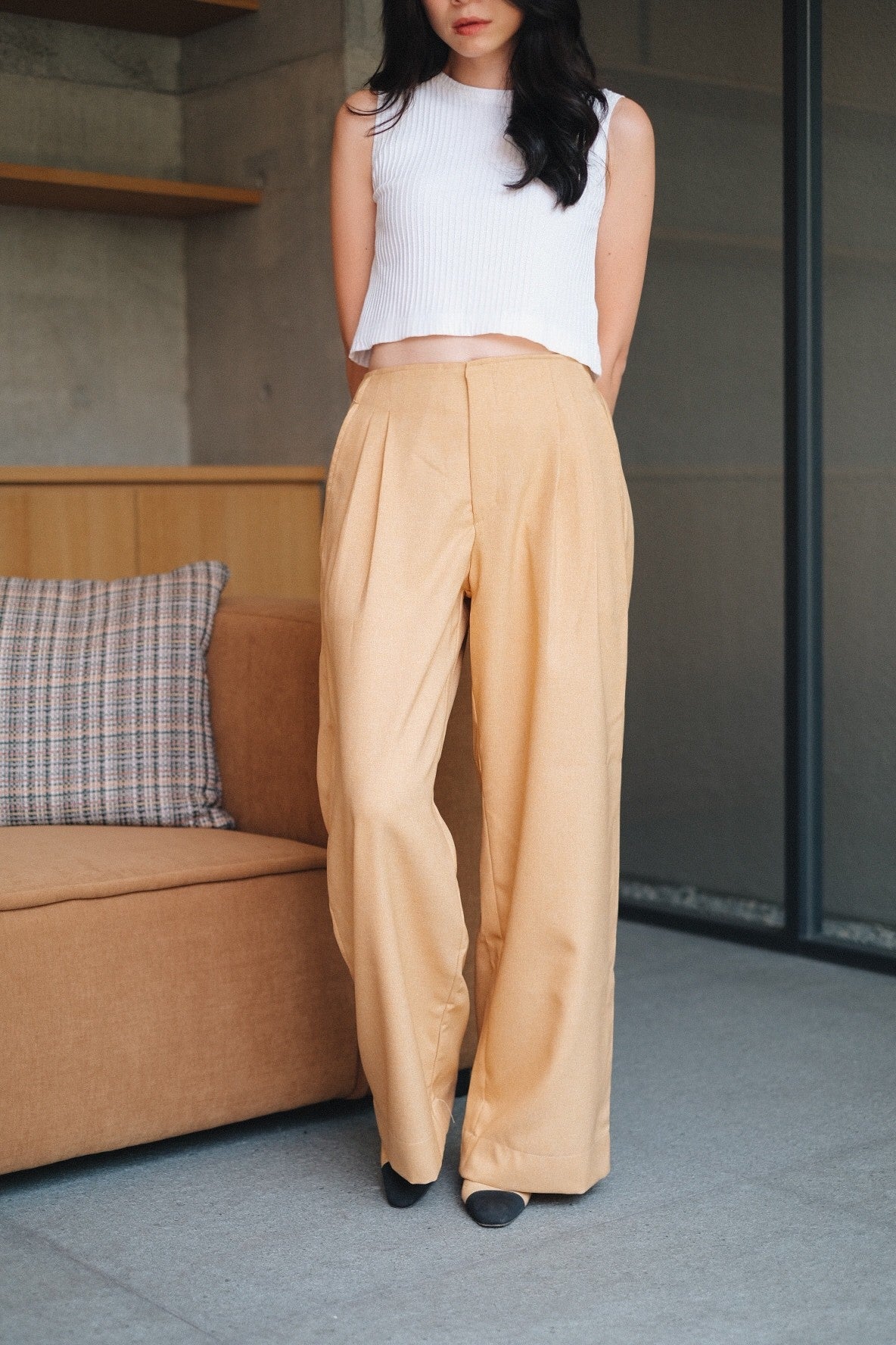 DEFECT 10% - JOOSIE PANTS IN MAC AND CHEESE