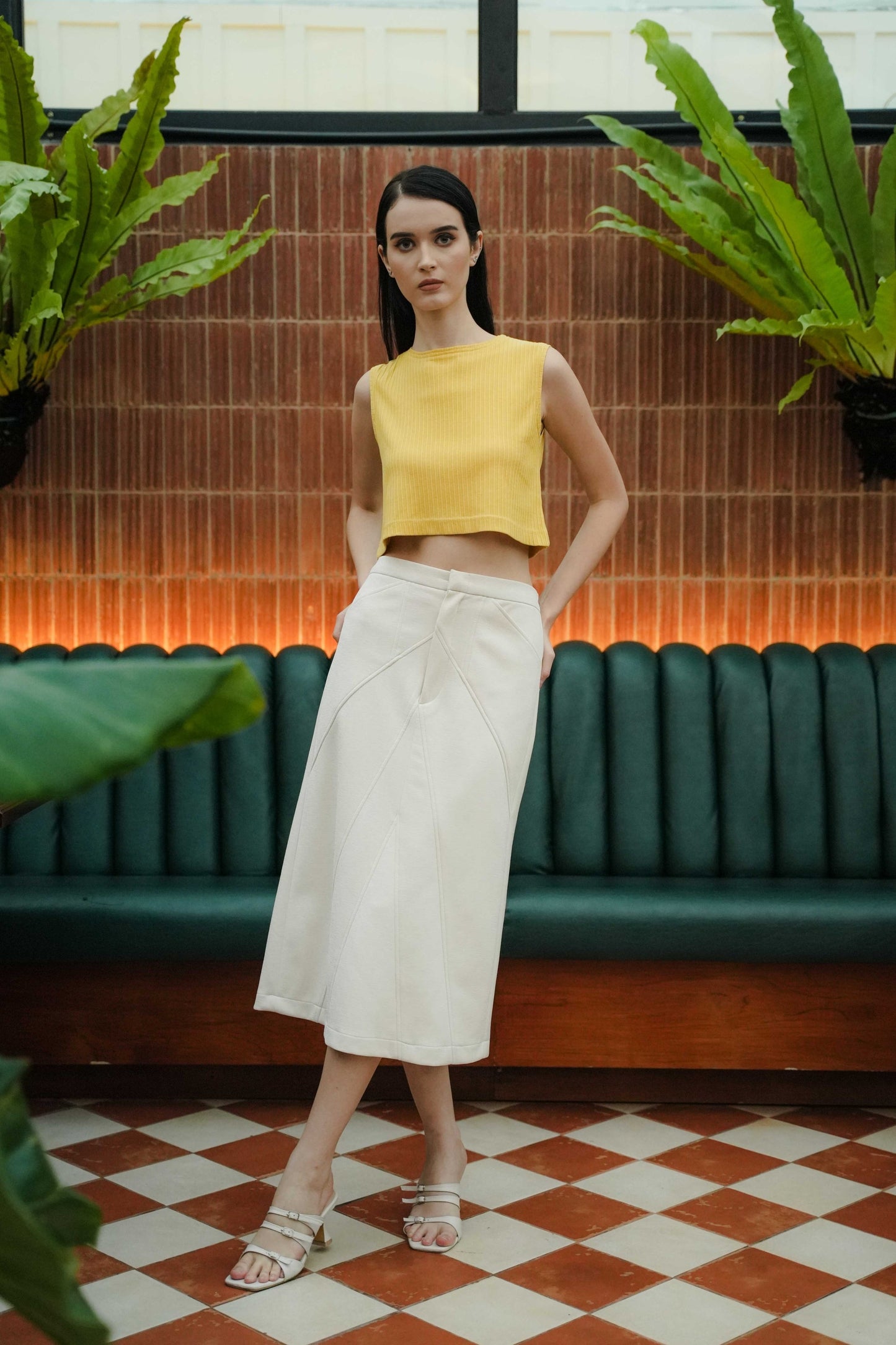 DEFECT 10% - MELL CROP - SLEEVELESS IN PASSION FRUIT