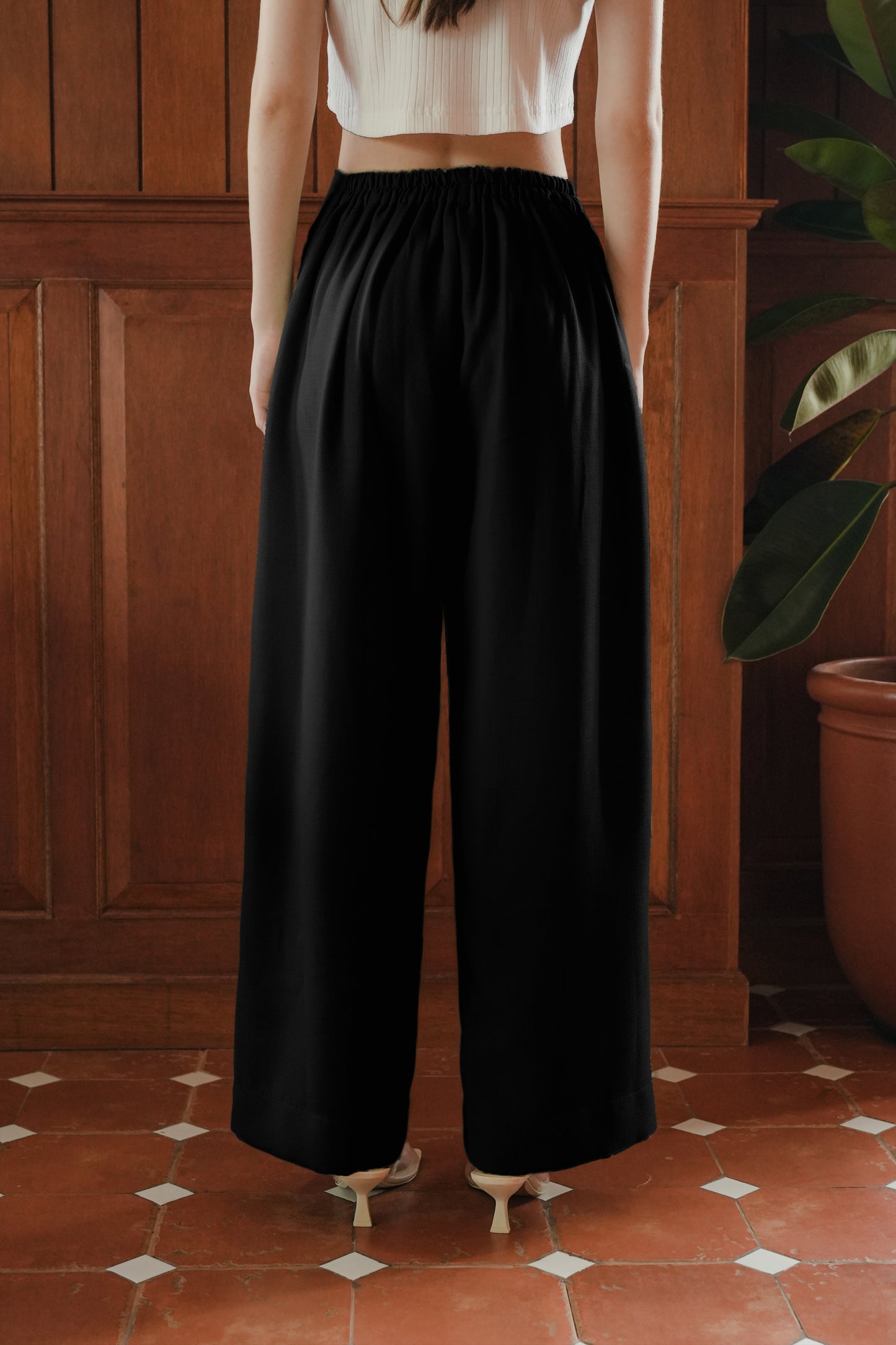 RIO PANTS IN DEEP BLACK