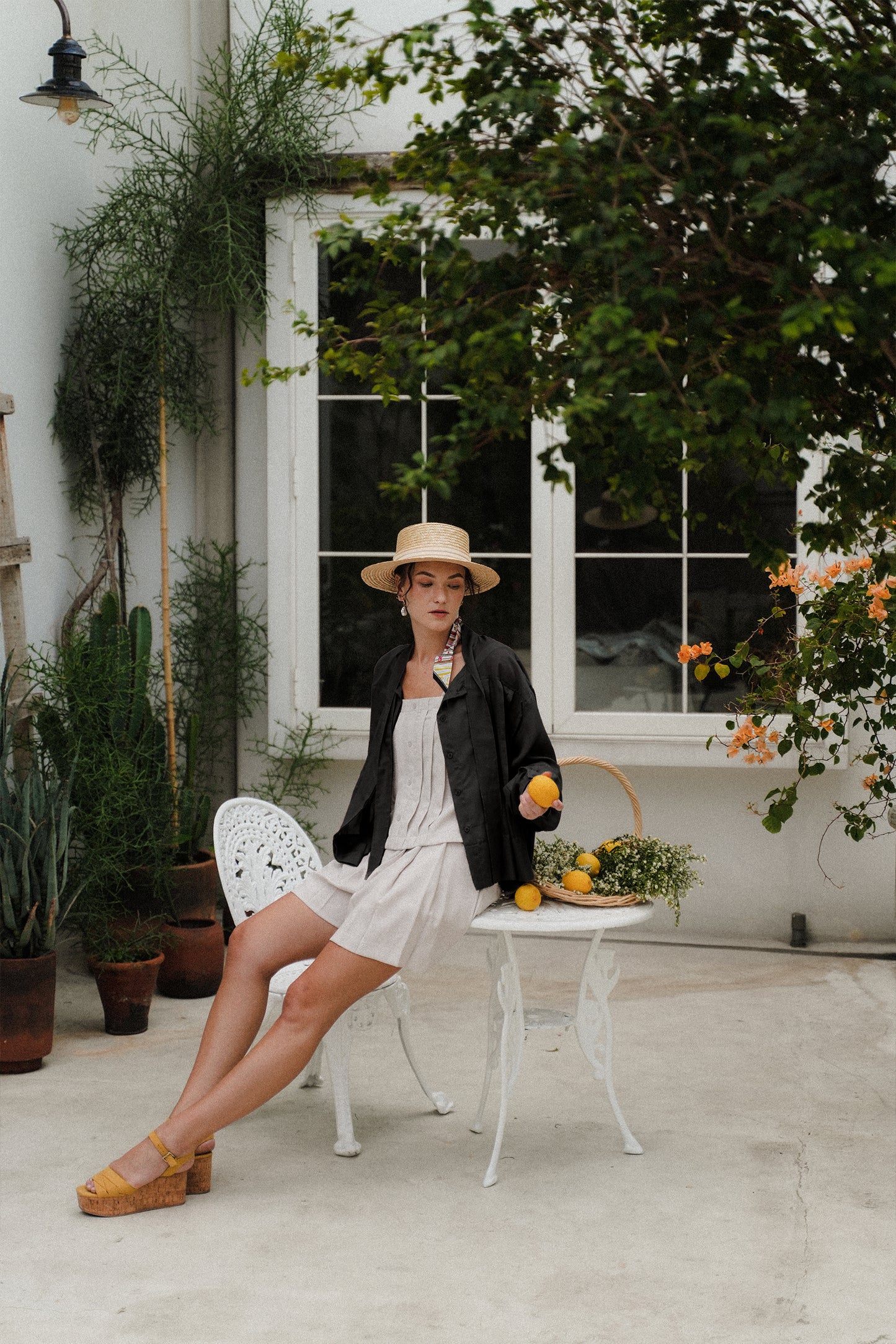 SOLEIL OUTER IN DEEP BLACK
