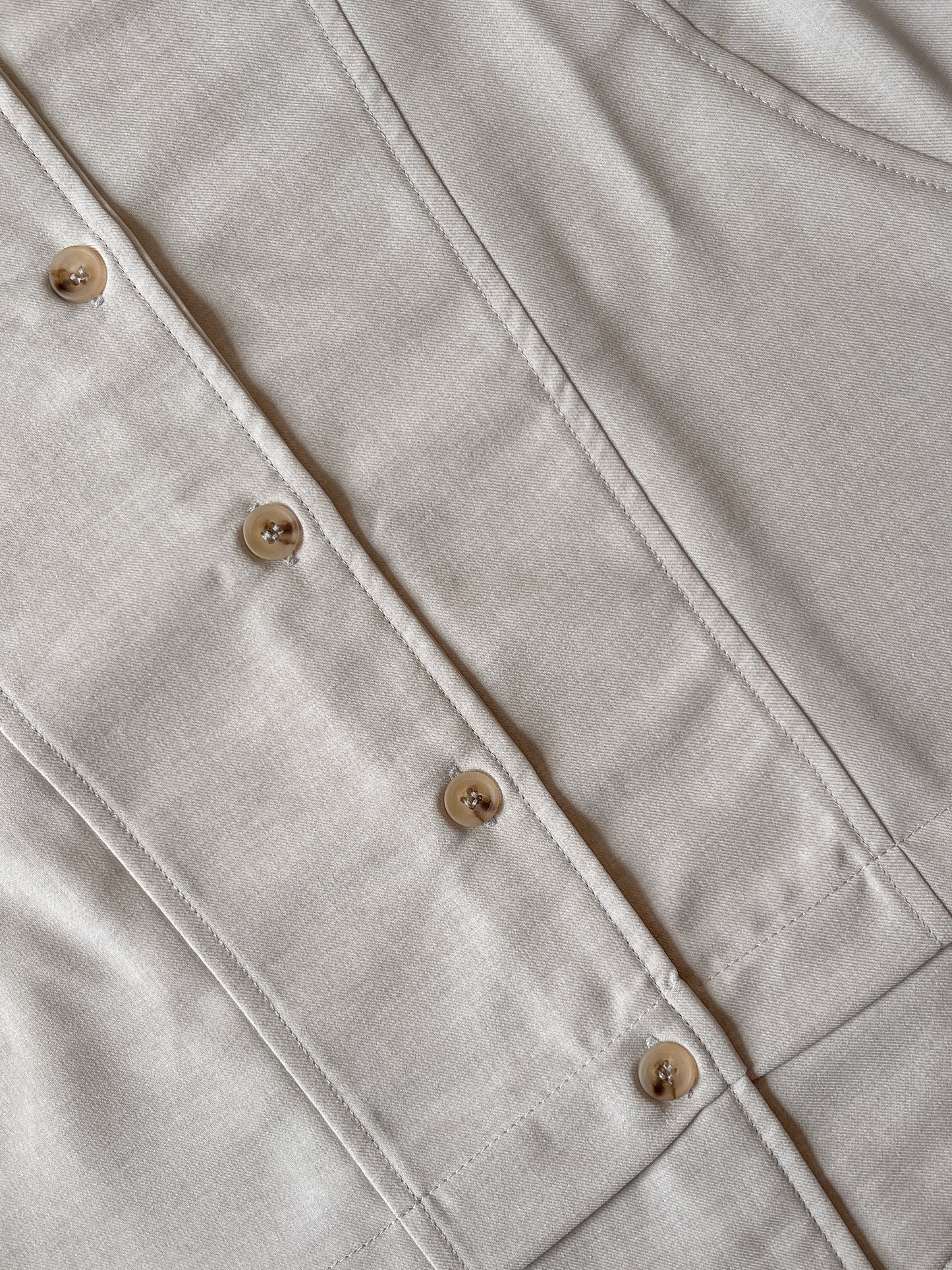 DEFECT 15% - NEGISHI TOP SLEEVE IN TAPESTRY GREY