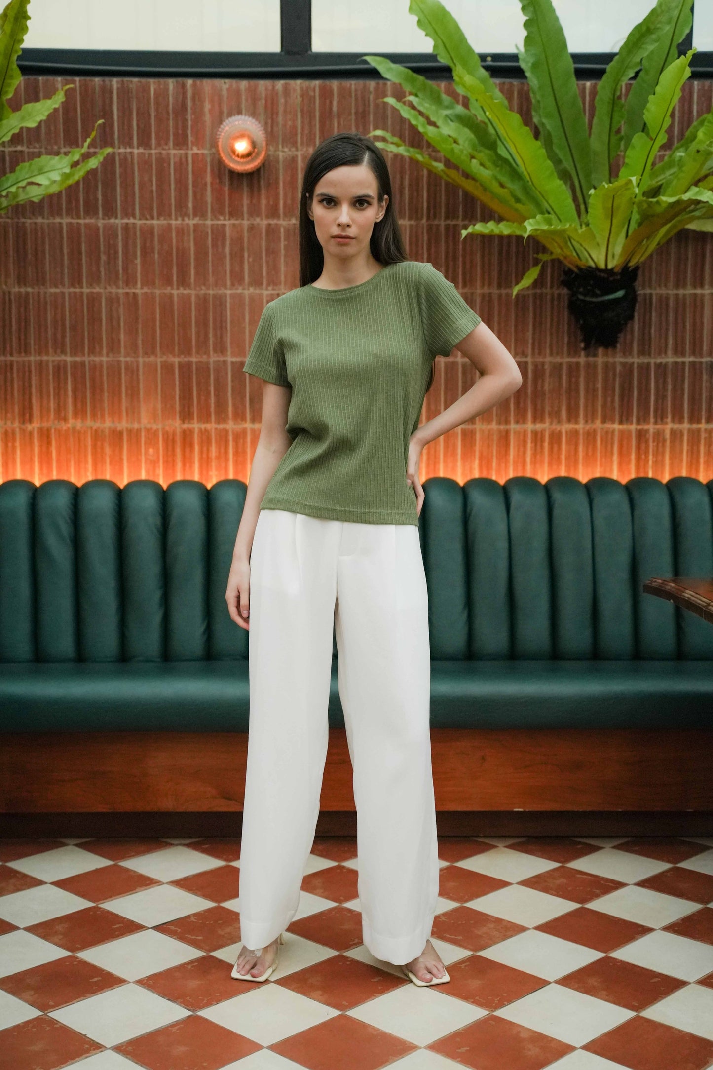 MELL UNCROP - SLEEVE IN CACTUS