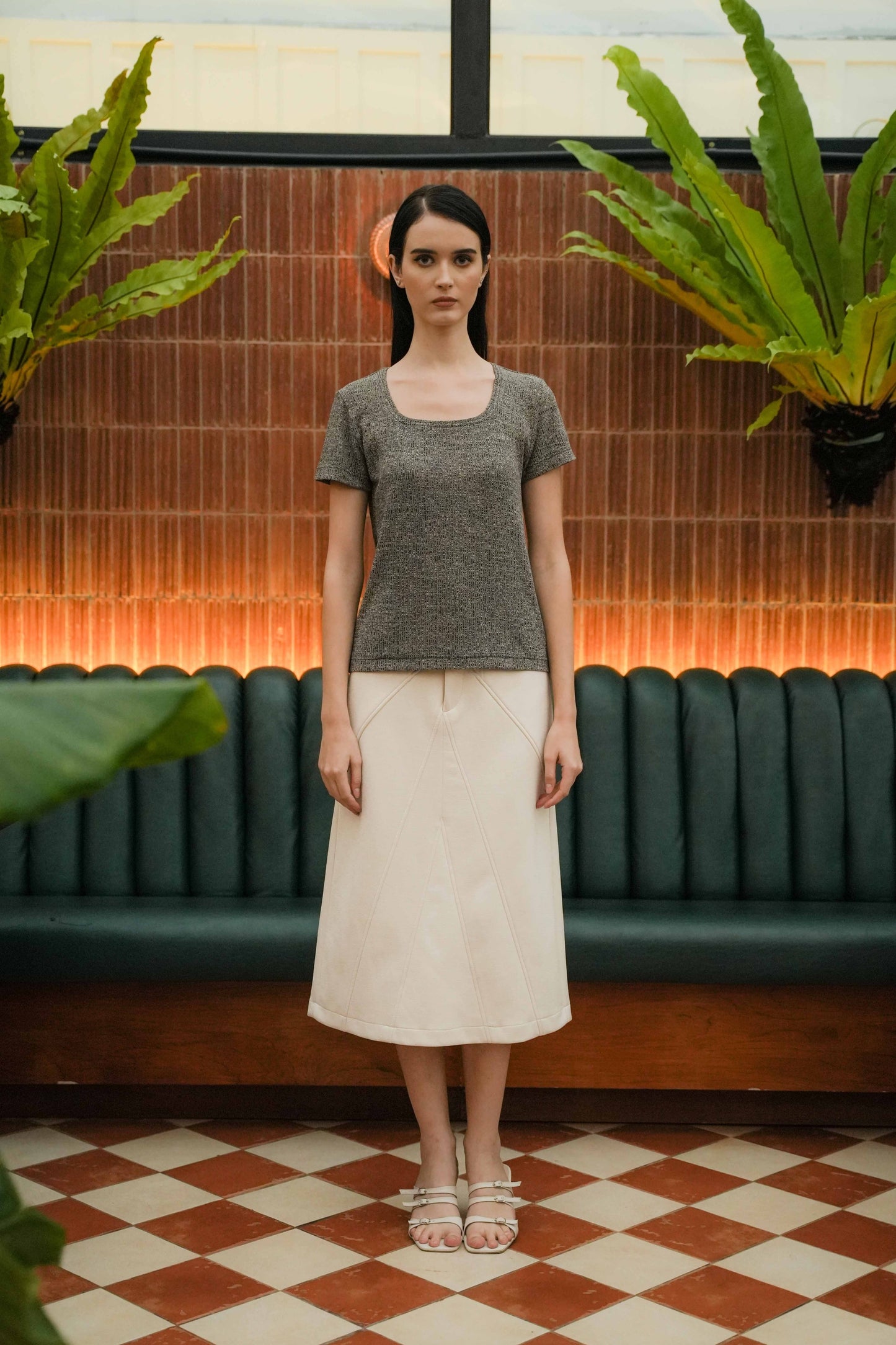 NEW MELL SQ - SLEEVE IN BORDEAUX