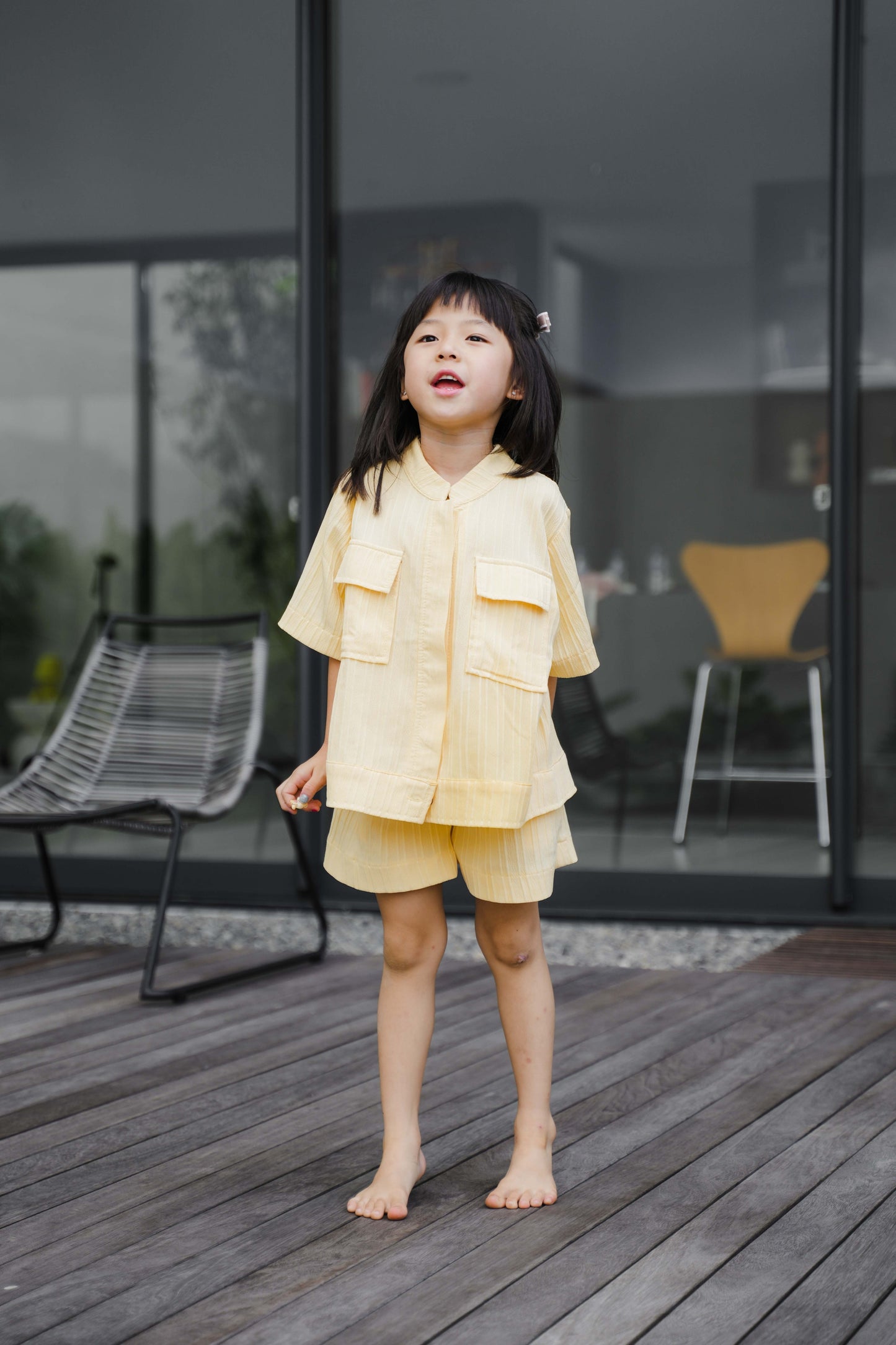 SET - MINI LOUVRE AIDEN LEMON MERINGUE