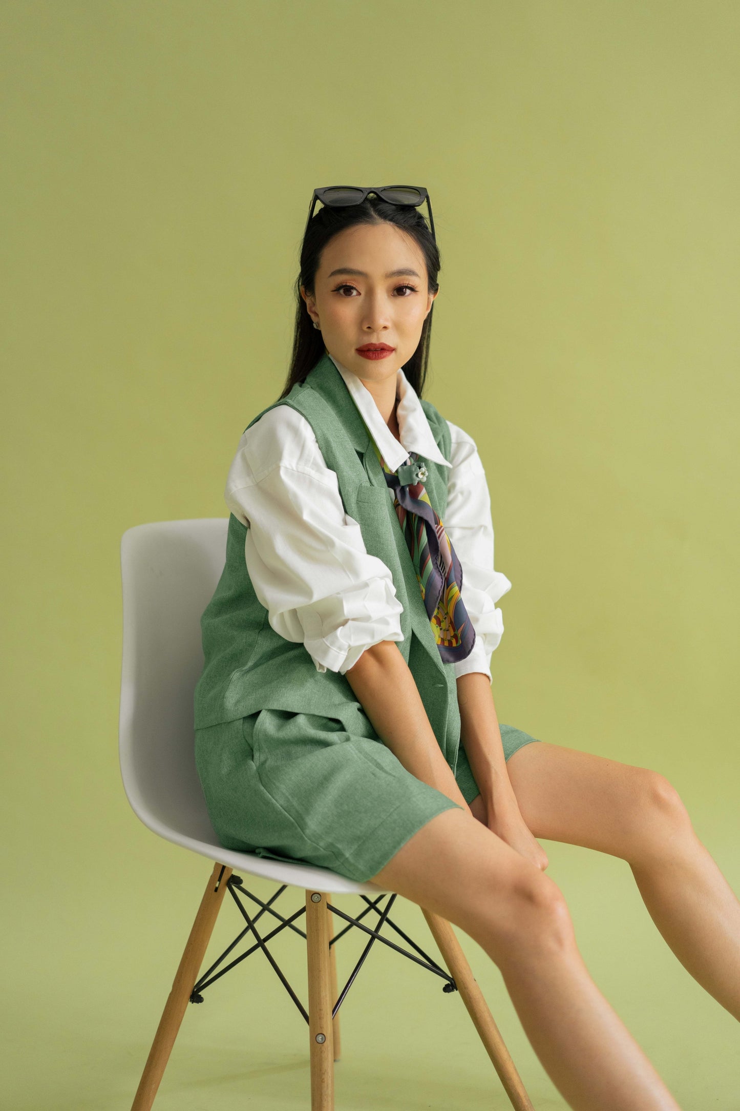 SET- ELYSEES GONTA IN BAMBOU GREEN