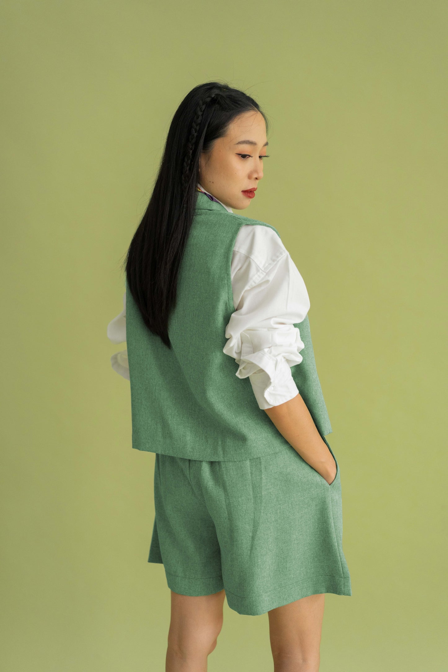 SET- ELYSEES GONTA IN BAMBOU GREEN