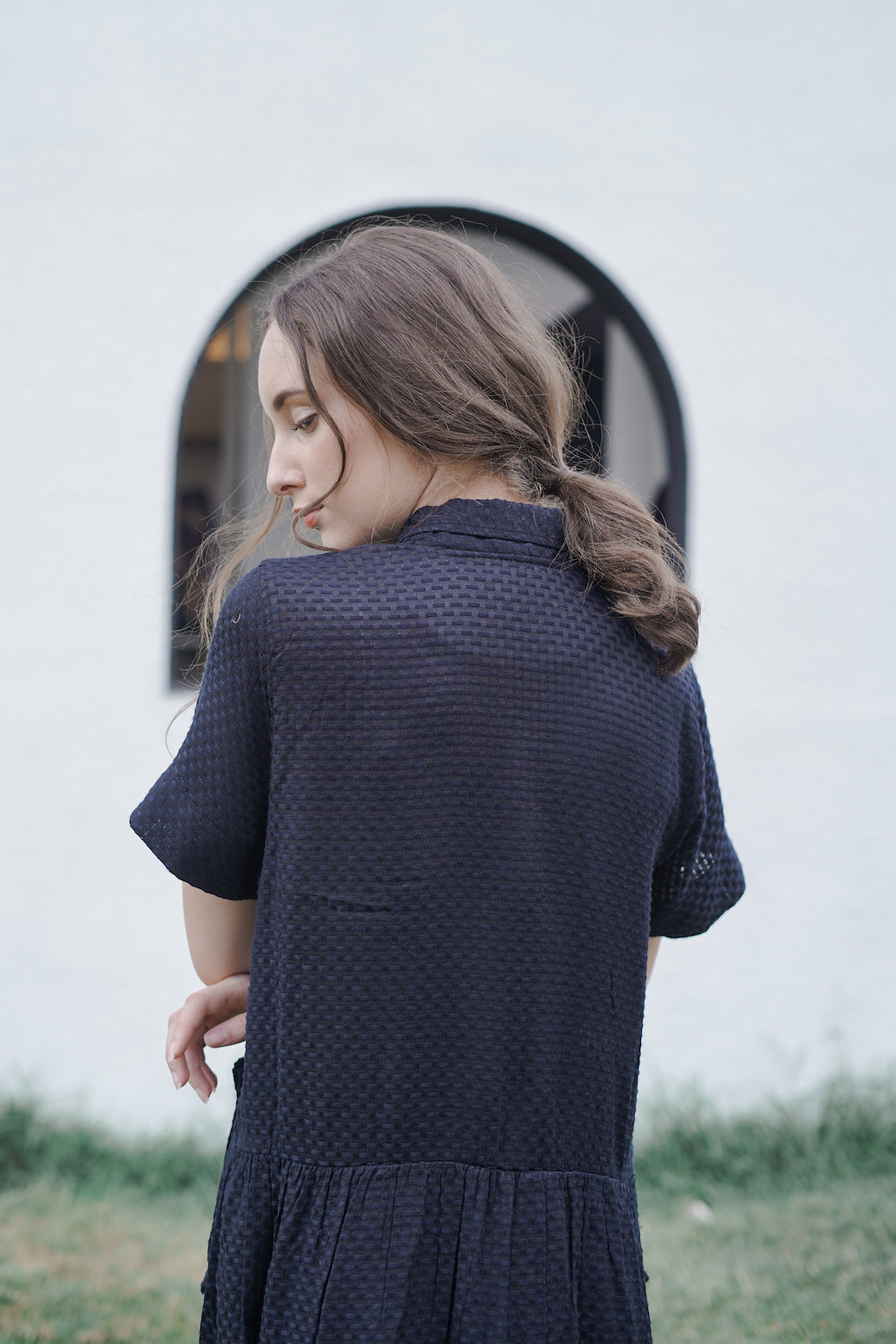 LUNDY DRESS IN BLACK BEAUTY