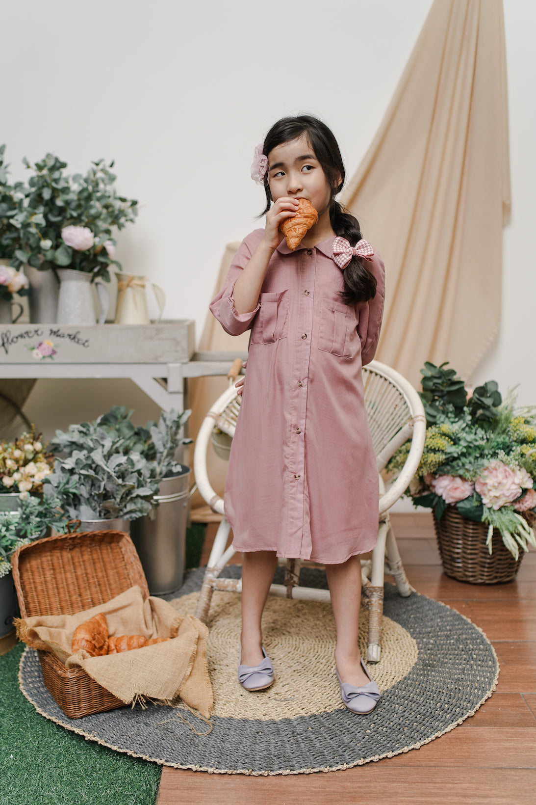 MINI CHRISTIAN - MELLISA SET IN ROSE BLOSSOM