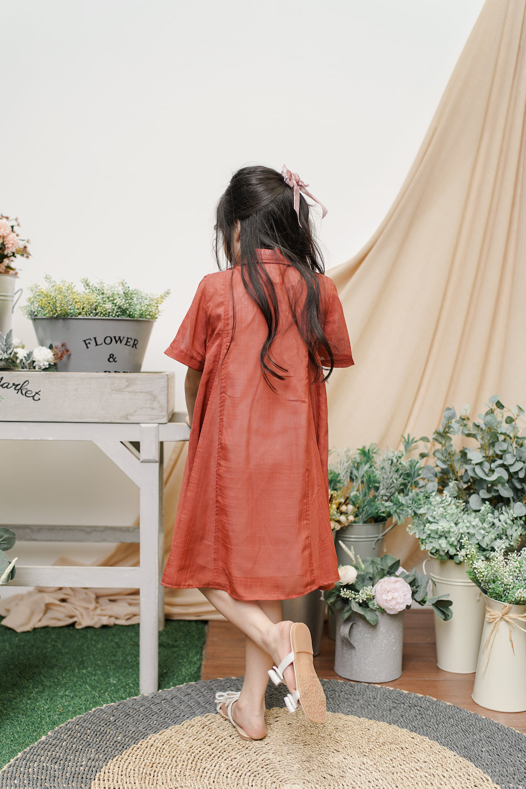 MINI THEODORE-MELLISA SET IN PAPRIKA