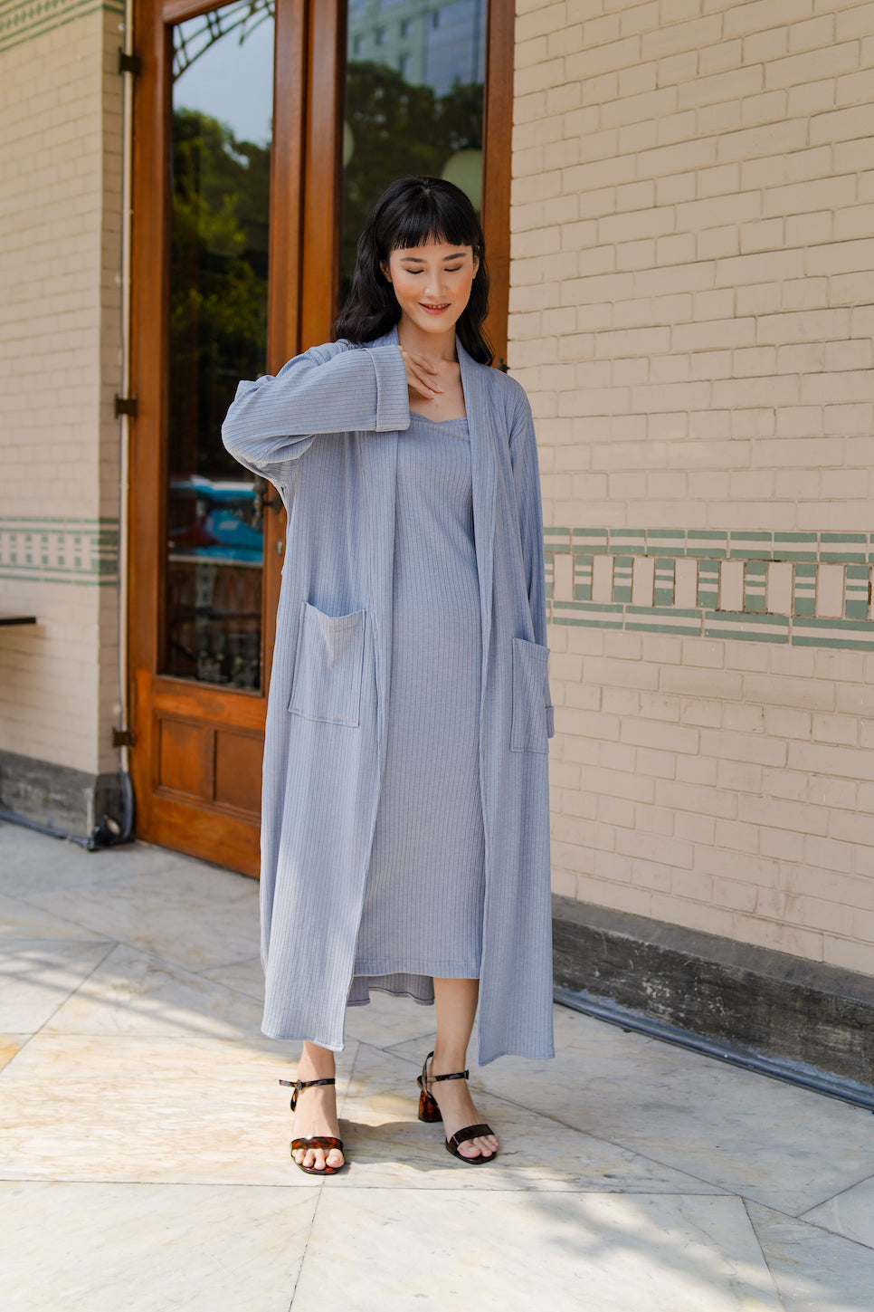 BIANN OUTER IN DESERT BLUE