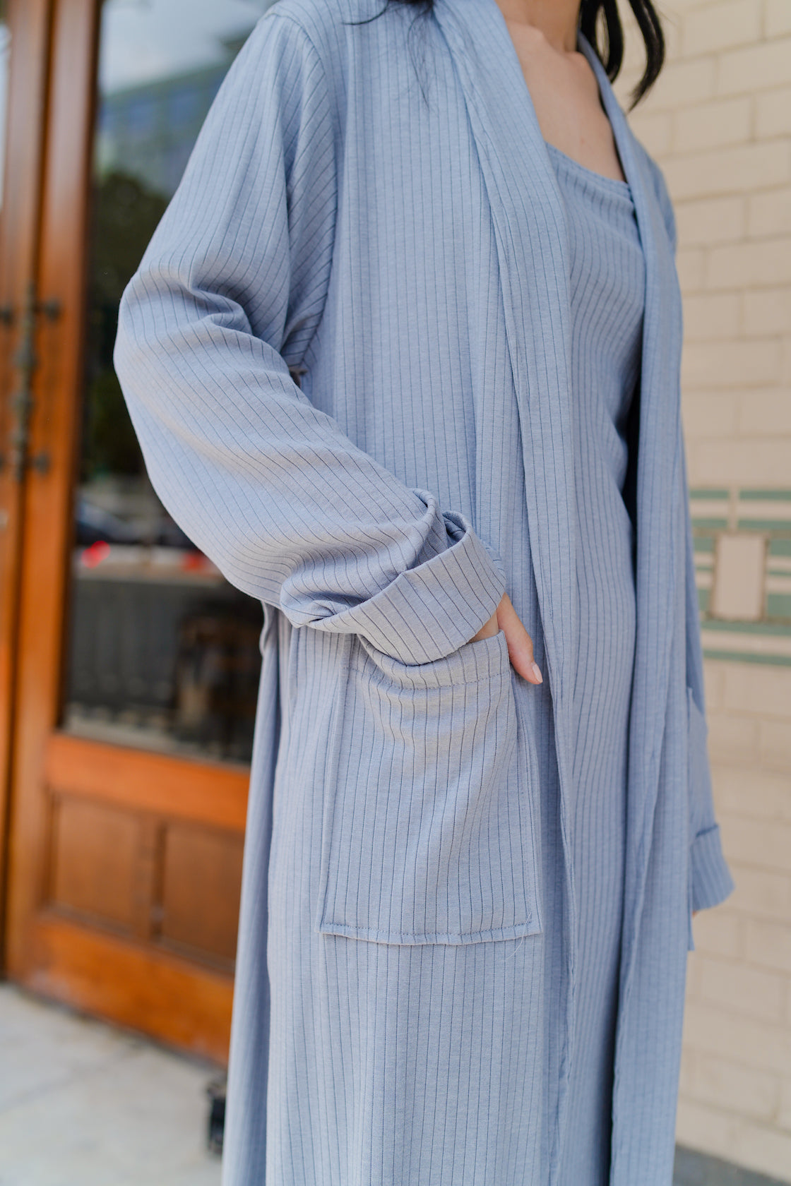 BIANN OUTER IN DESERT BLUE
