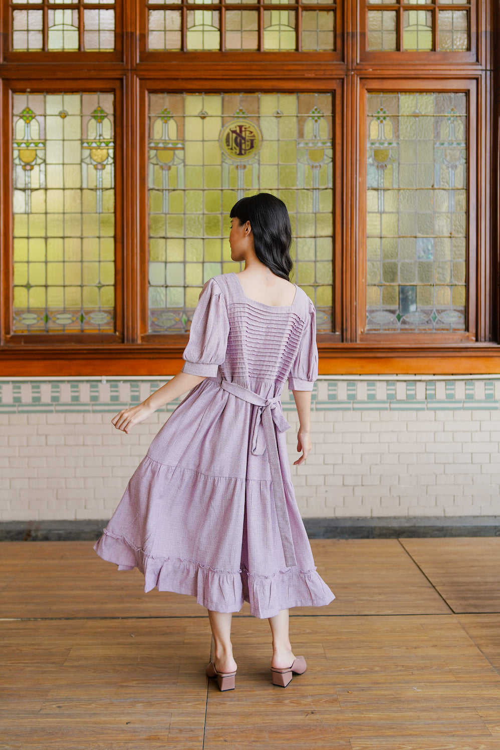 MARRIANE REVERSIBLE IN CRANBERRY ROSE
