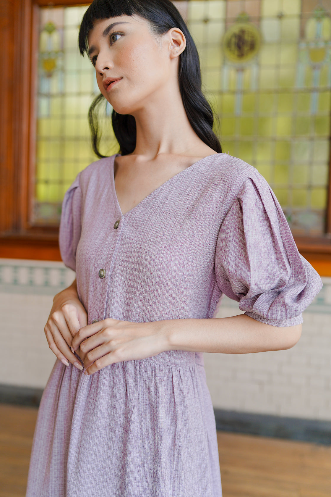 MARRIANE REVERSIBLE IN CRANBERRY ROSE