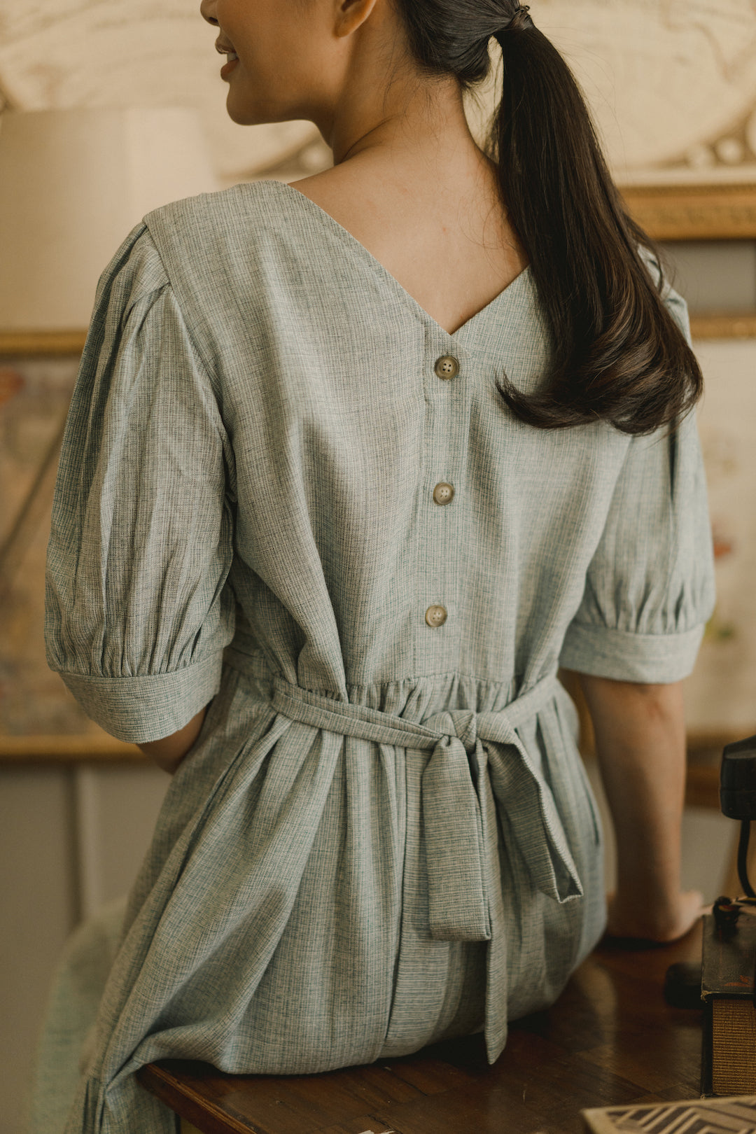 MARRIANE REVERSIBLE DRESS IN DAY DREAM