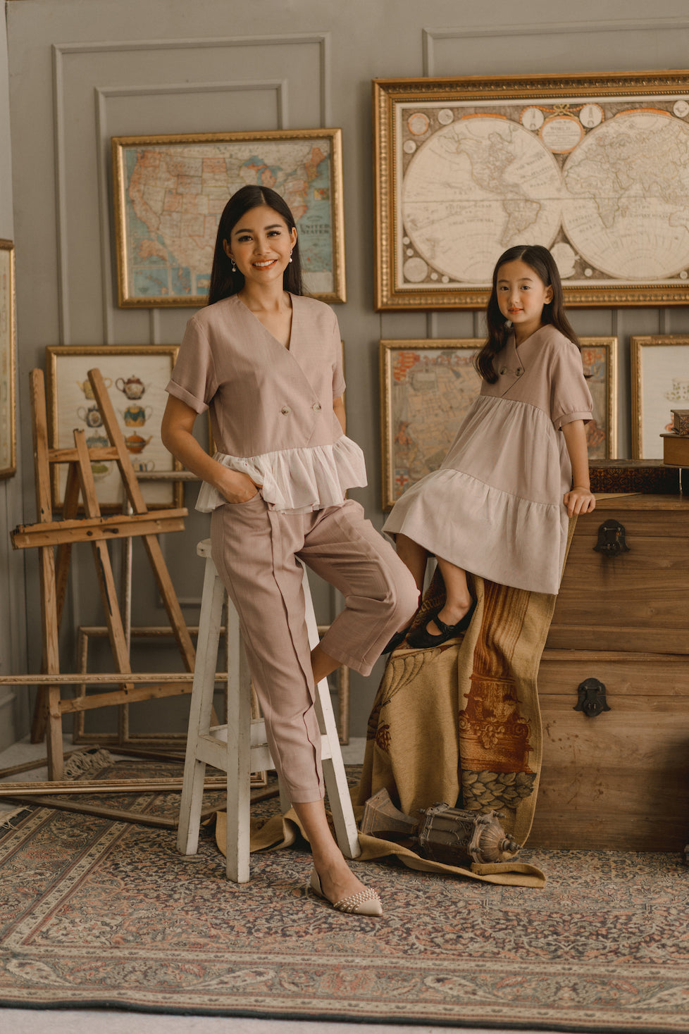 MINI BIANCA DRESS IN CHAMOMILE