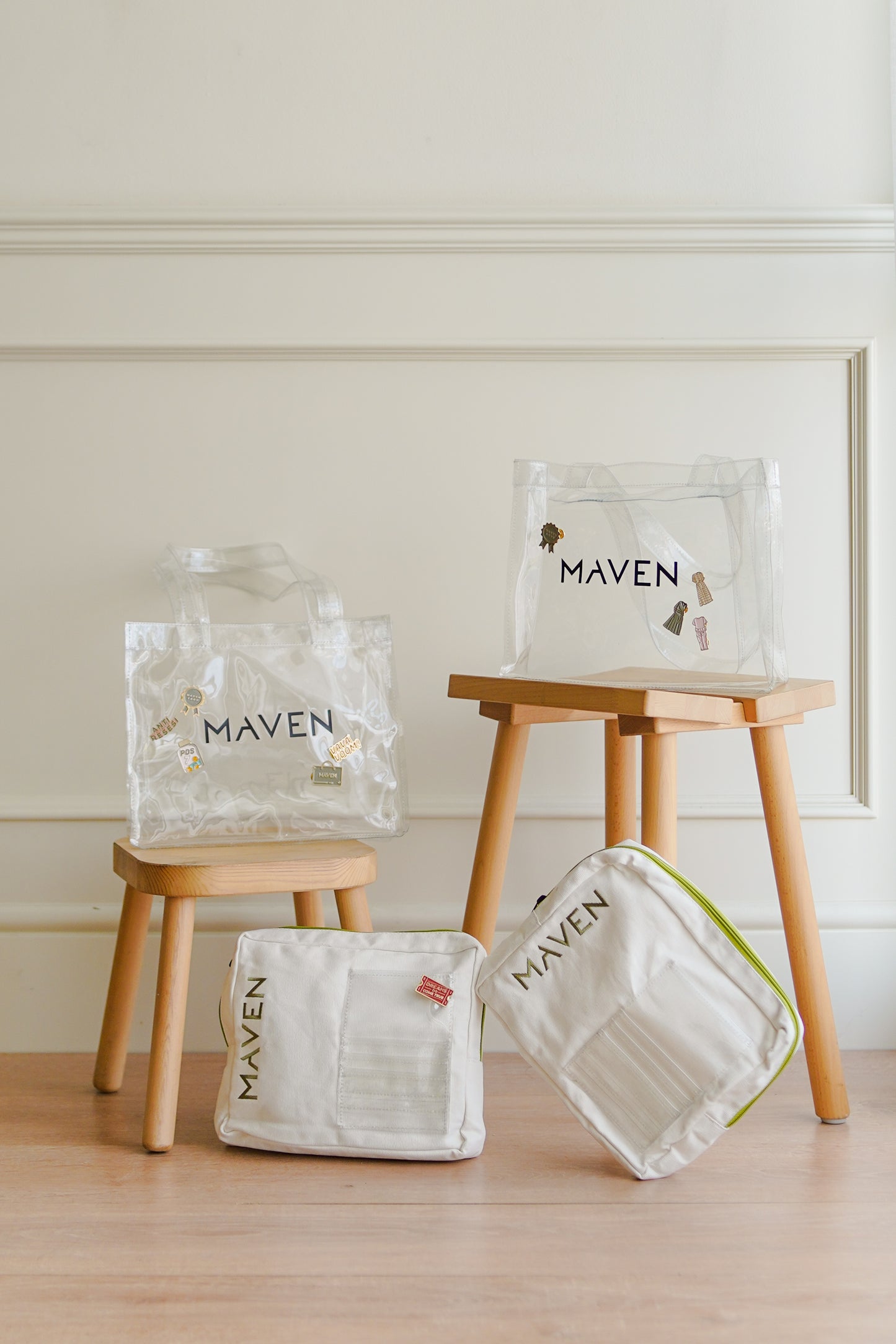 SALE 20% - MAVEN CLEAR BAG