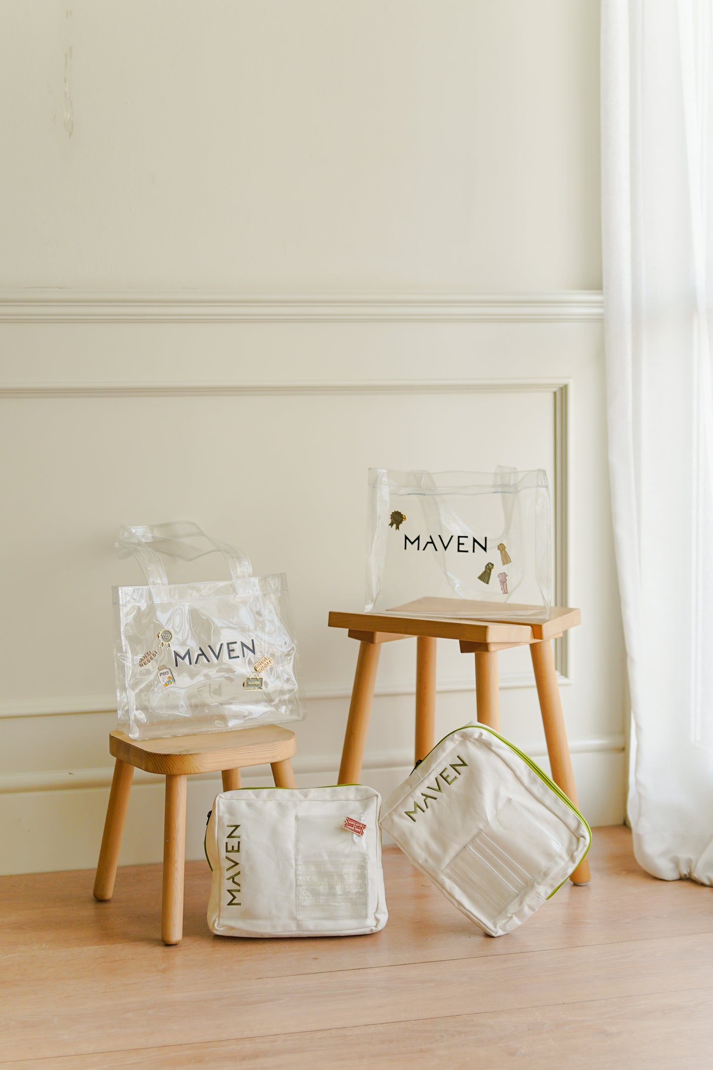 SALE 20% - MAVEN CLEAR BAG