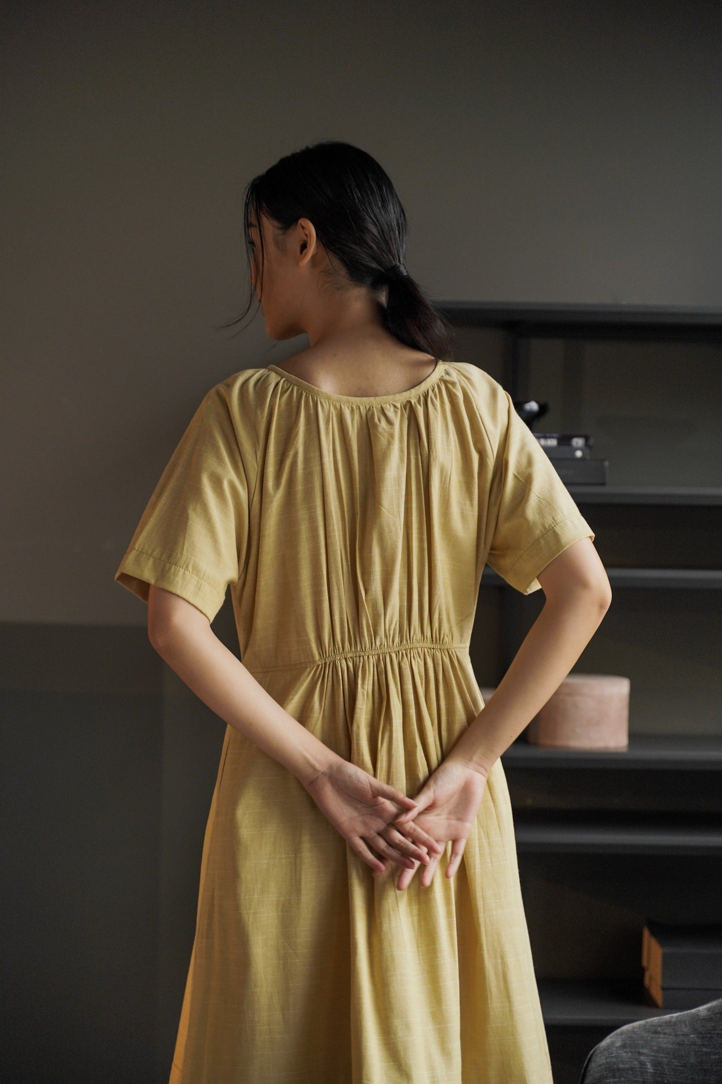 LOU DRESS IN CALENDULA