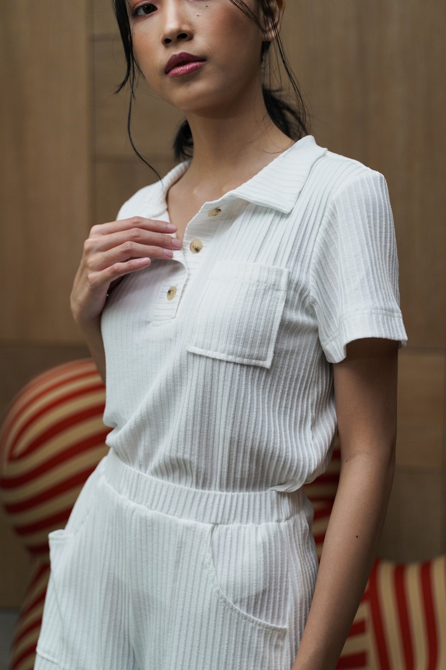 MOCHI HAMLET SET IN OFFWHITE