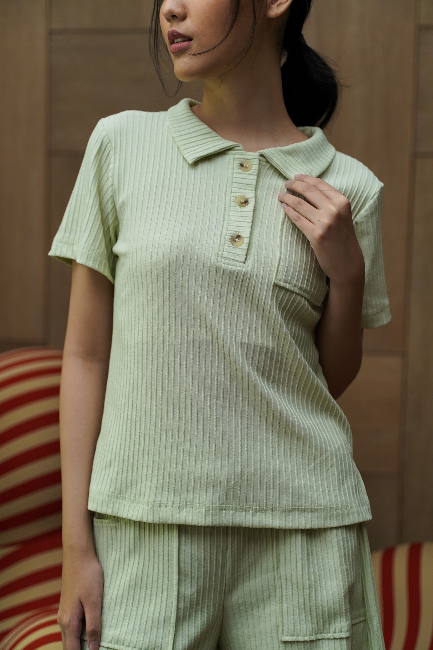 MOCHI HAMLET SET IN WARM PISTACHIO
