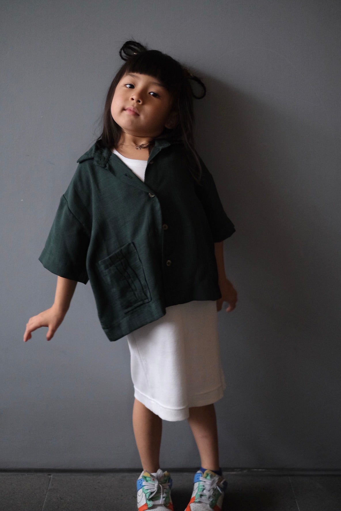 MINI CLARA TOP IN WREATH