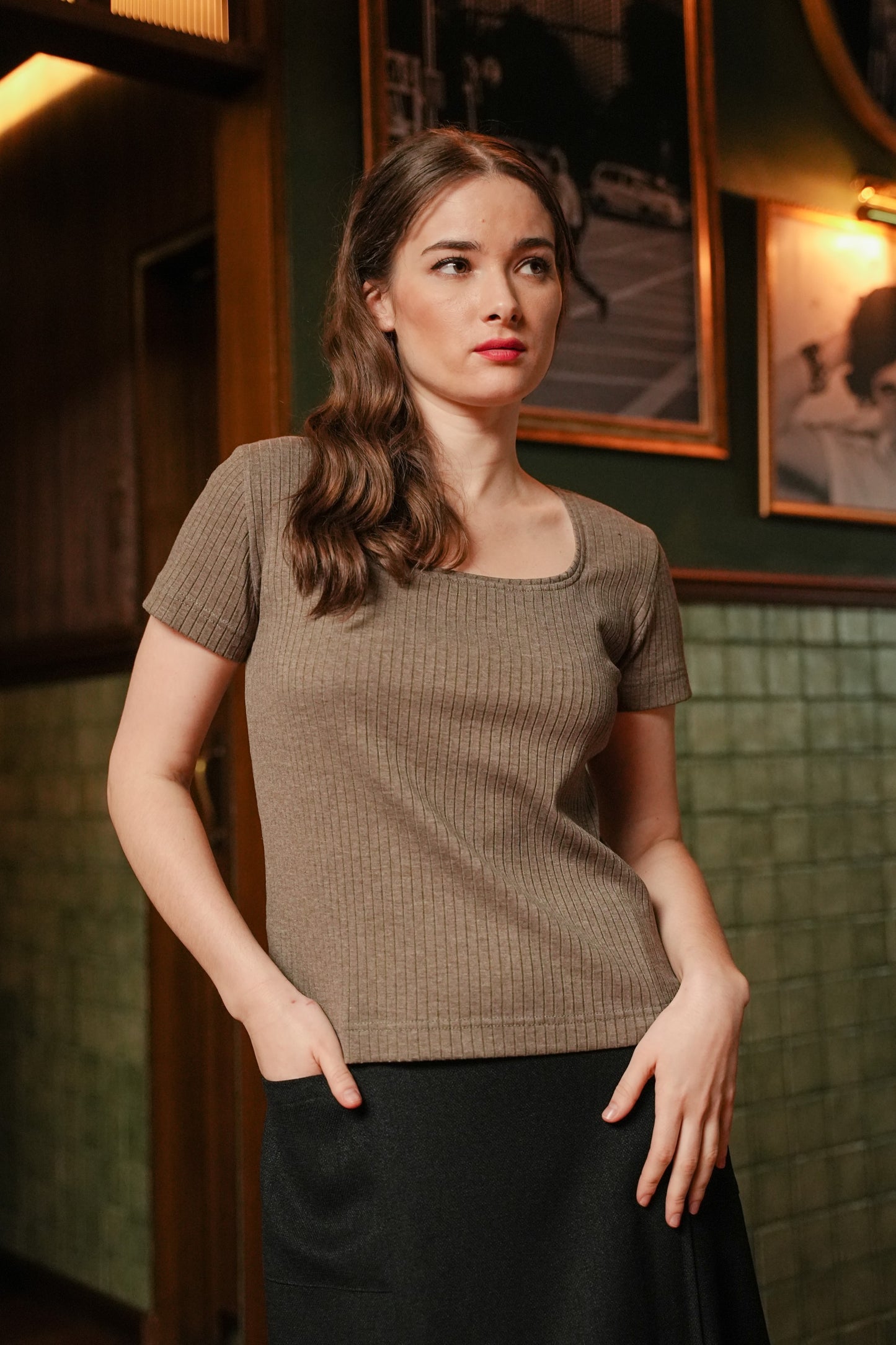 MELL SQ - SLEEVE IN MERCURY