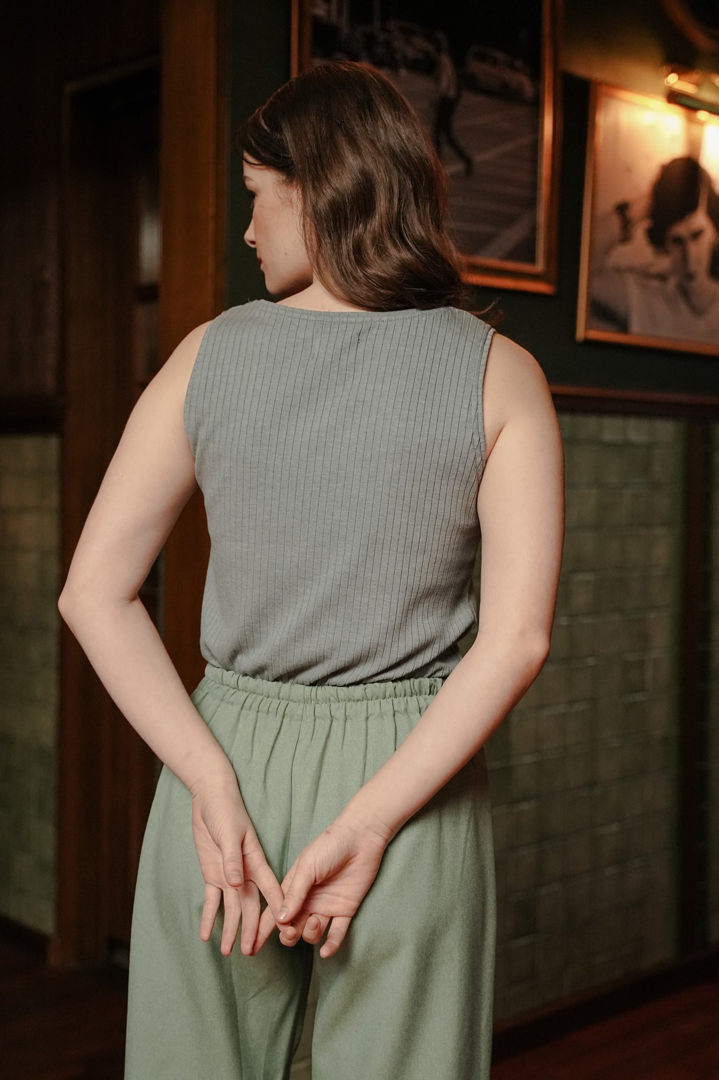 NEW MELL SQ - SLEEVELESS IN NEPTUNE