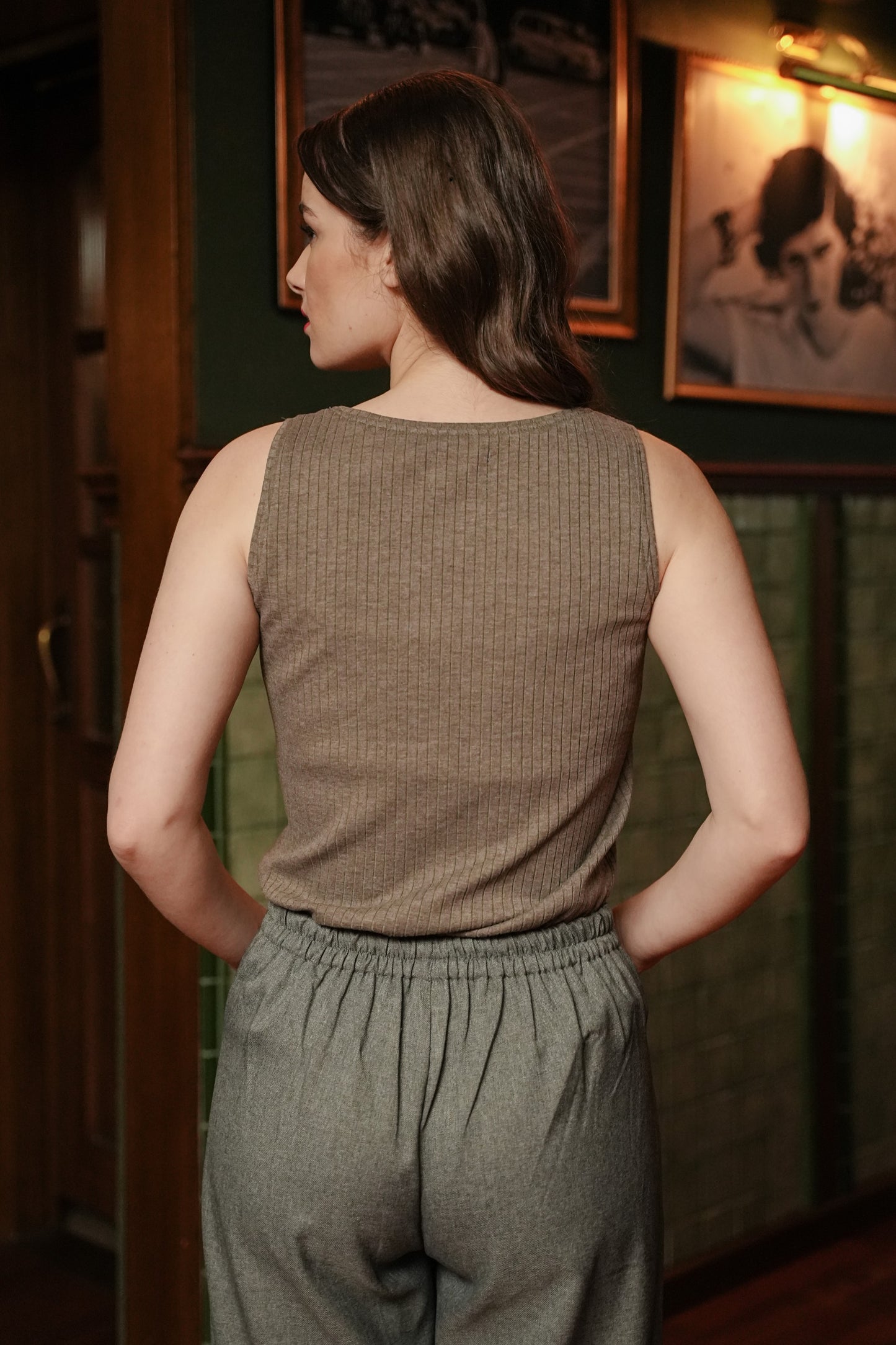 NEW MELL SQ - SLEEVELESS IN MERCURY