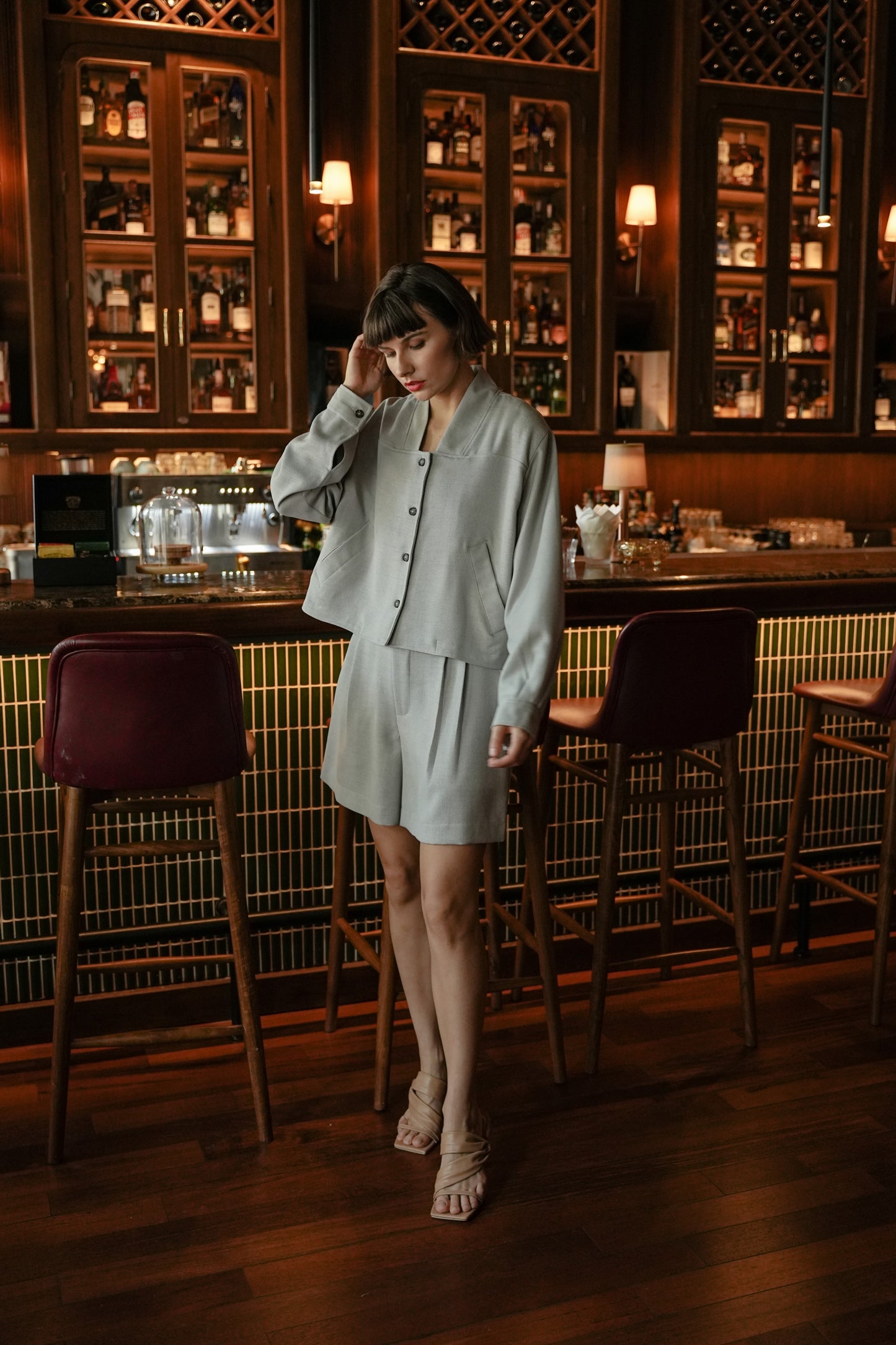 AIDEN PANTS IN PALOMA GREY