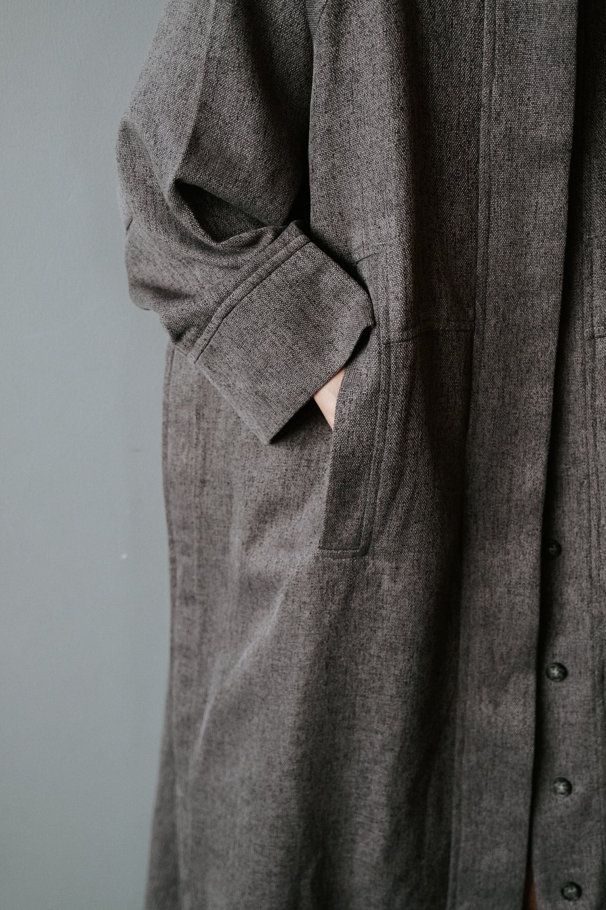GRACE COAT DRESS IN SPACESHIP
