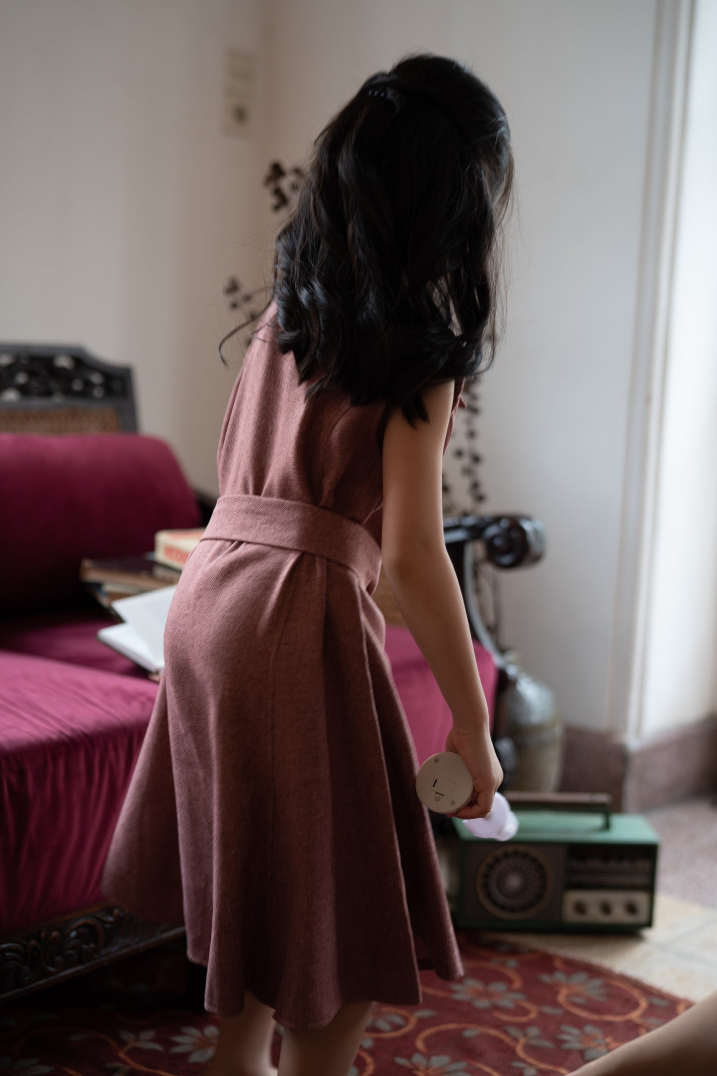 MINI SIENNA IN ROSE AMBER