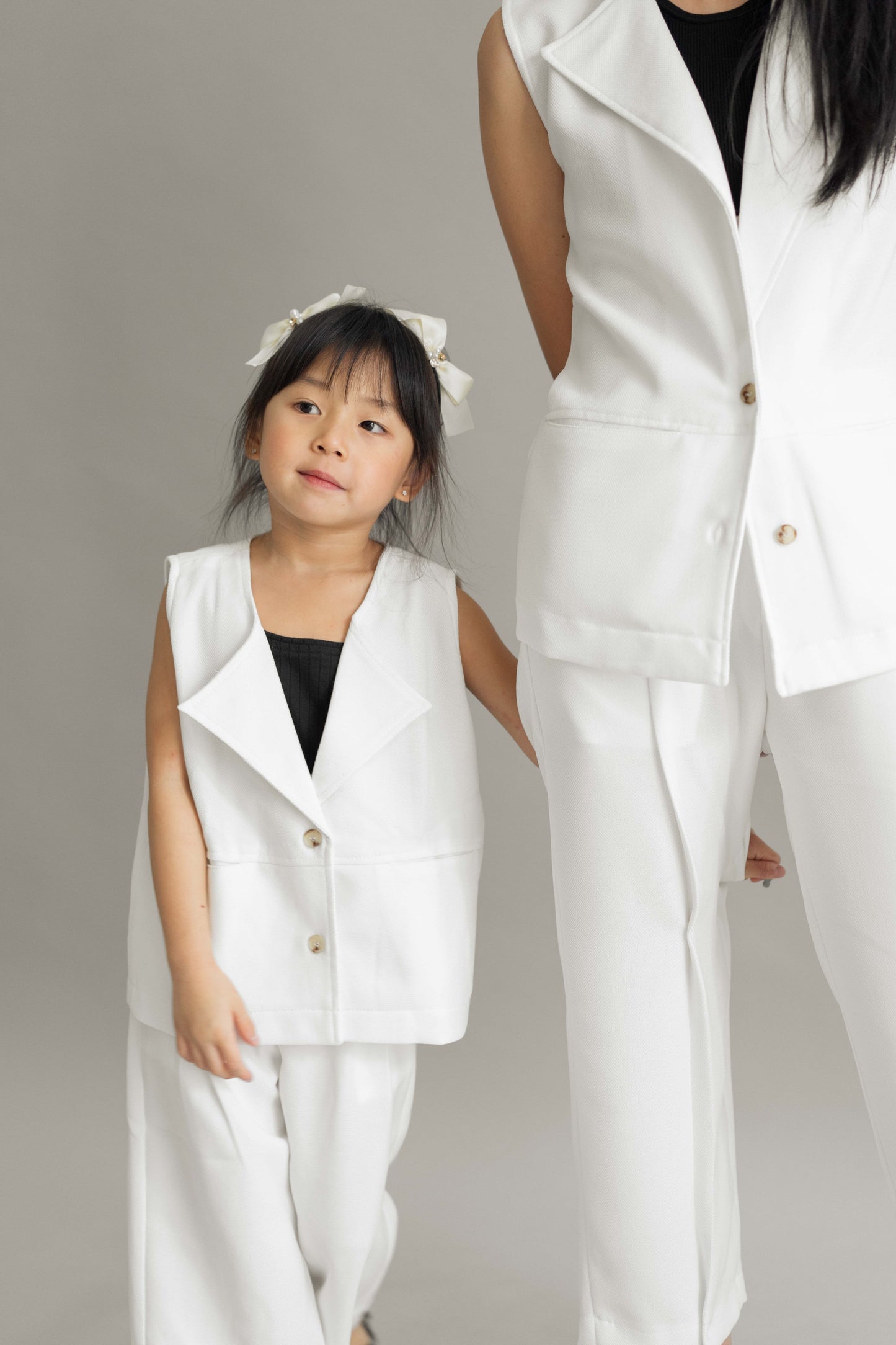 SET - MINI HONORE CARETTE PEARL WHITE