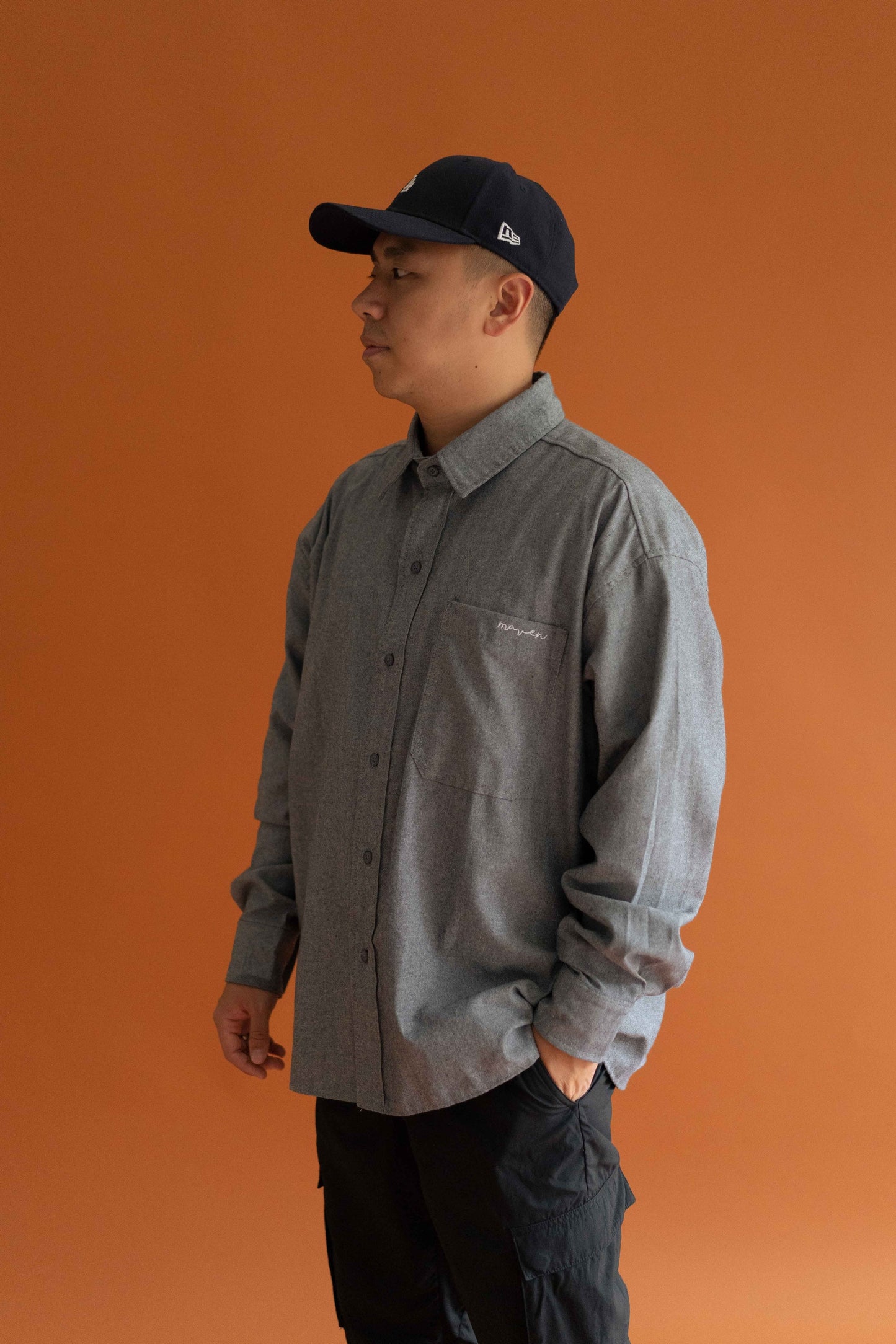 ETERNELLE SHIRT FOR HIM IN LIMESTONE