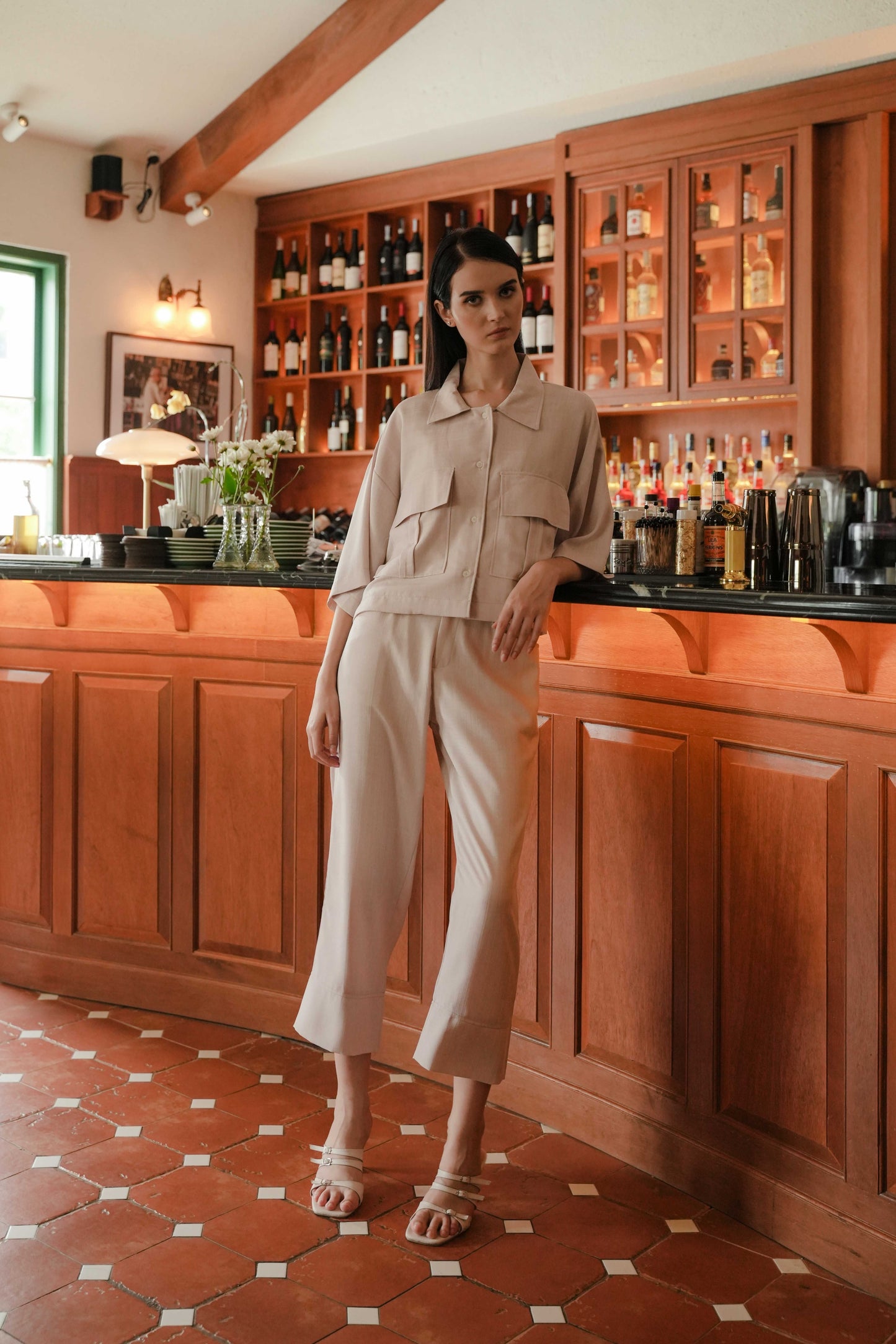 PALAIS PANTS IN NATA