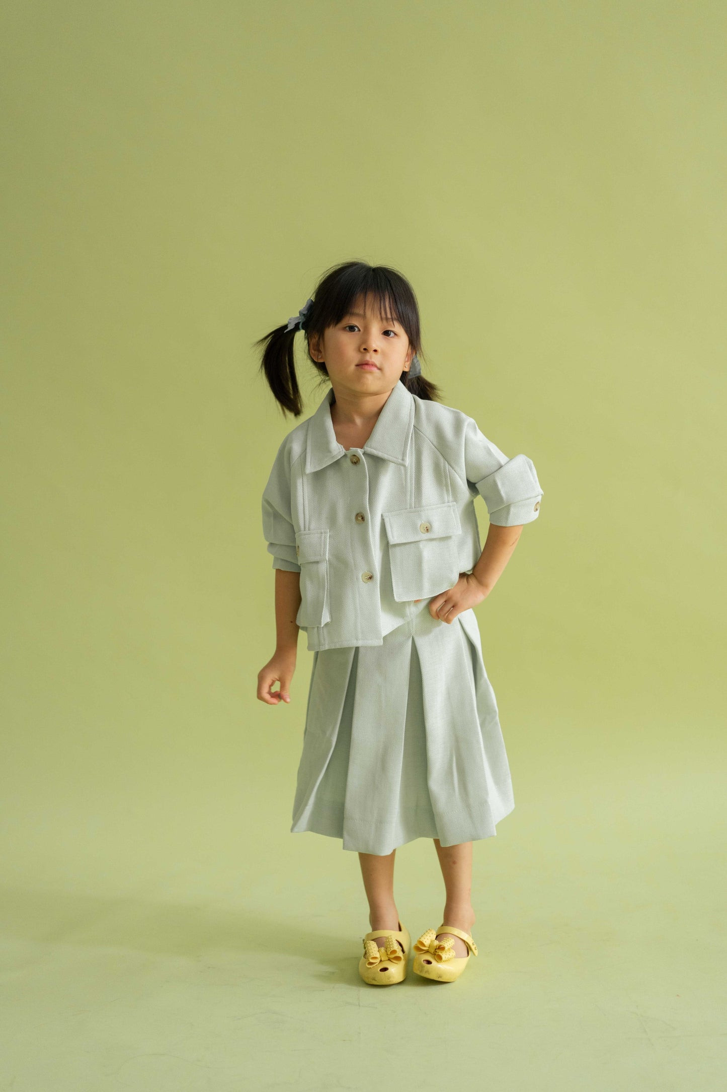 SET - MINI MAGGIORE AGATHA IN GREEN SPROUT